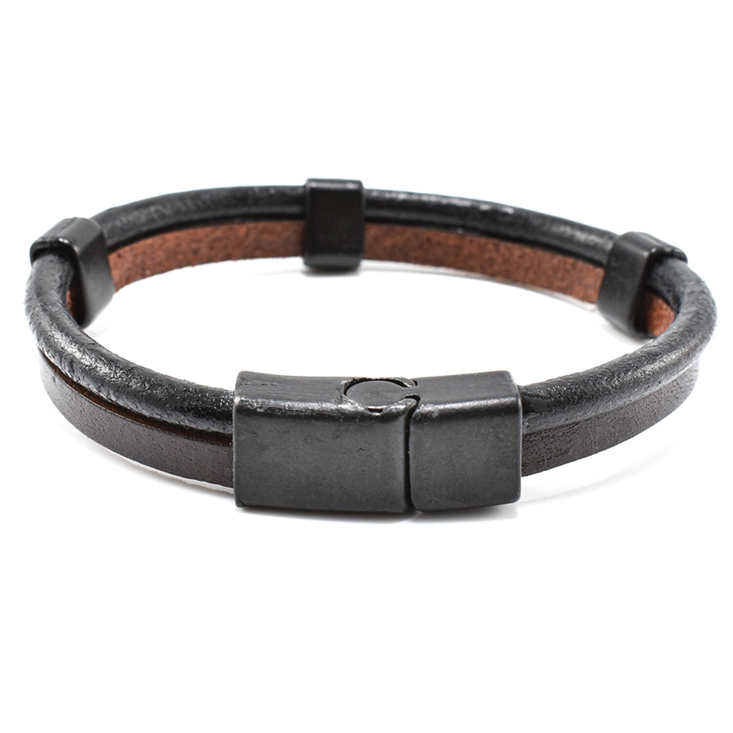 Bratara barbati din piele naturala BBB-223