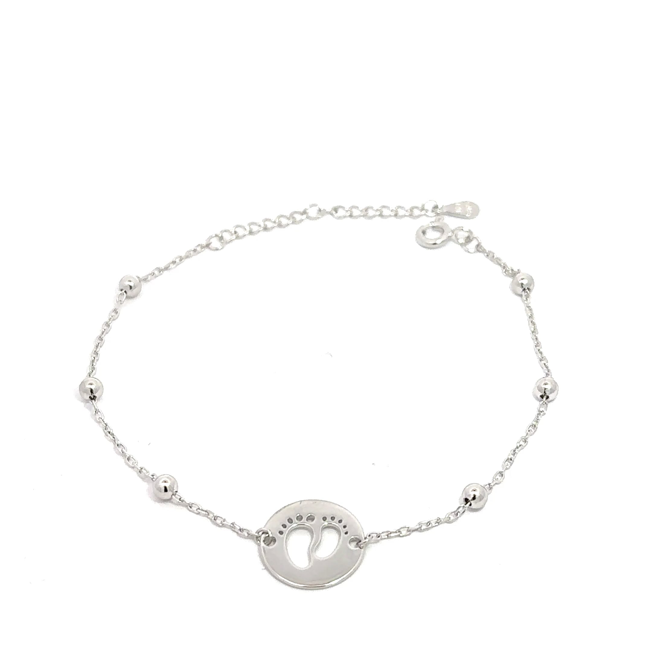 Brățară damă PICIORUȘE, argint