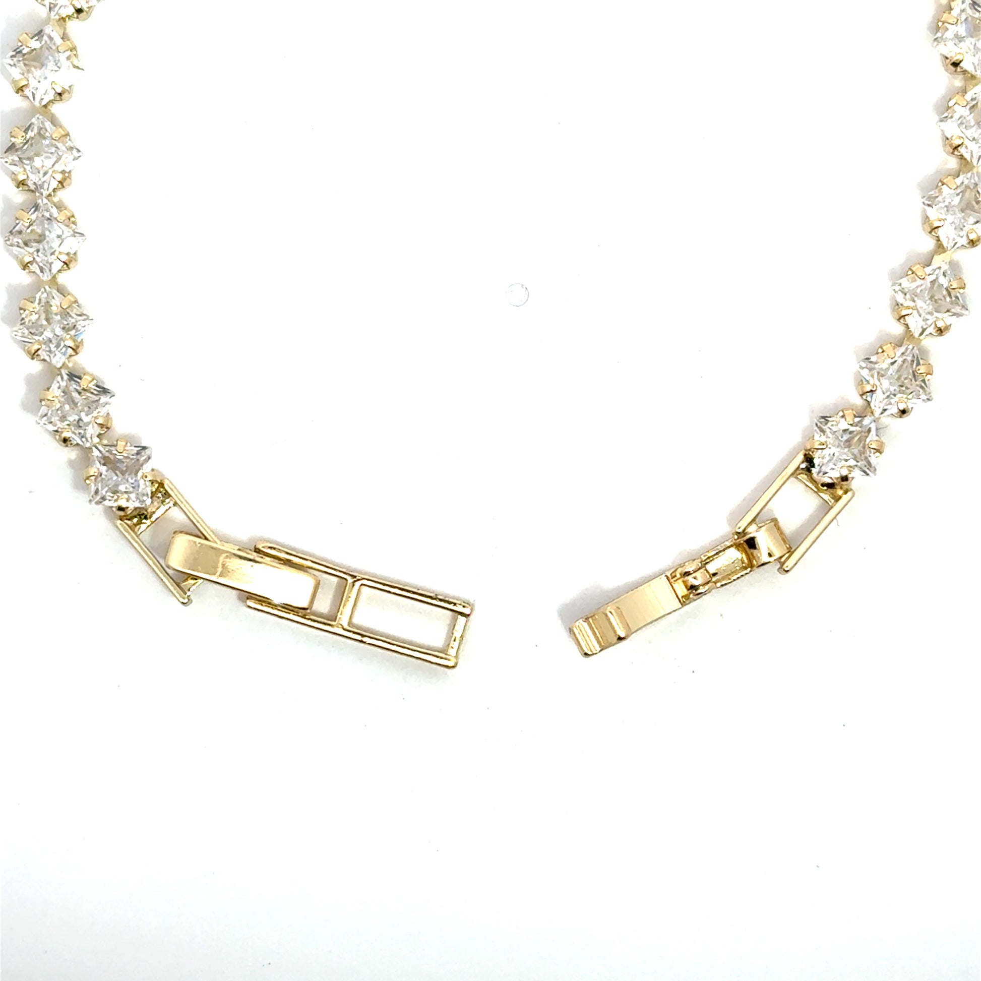 Brățară damă STEA DE CRISTAL, placată cu Aur + Zirconia