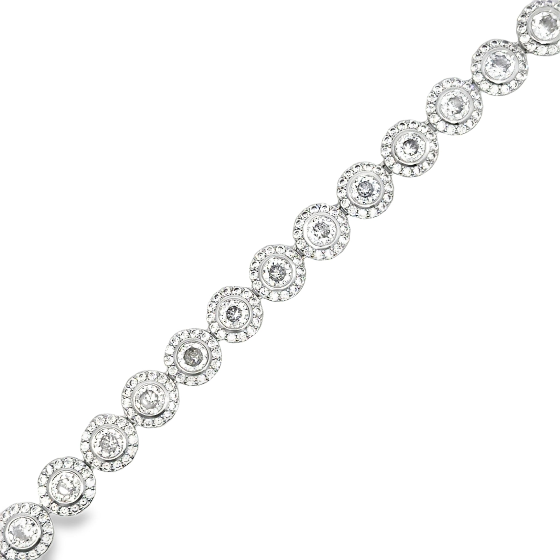 Bratara dama Cercuri cu cristale Zirconia