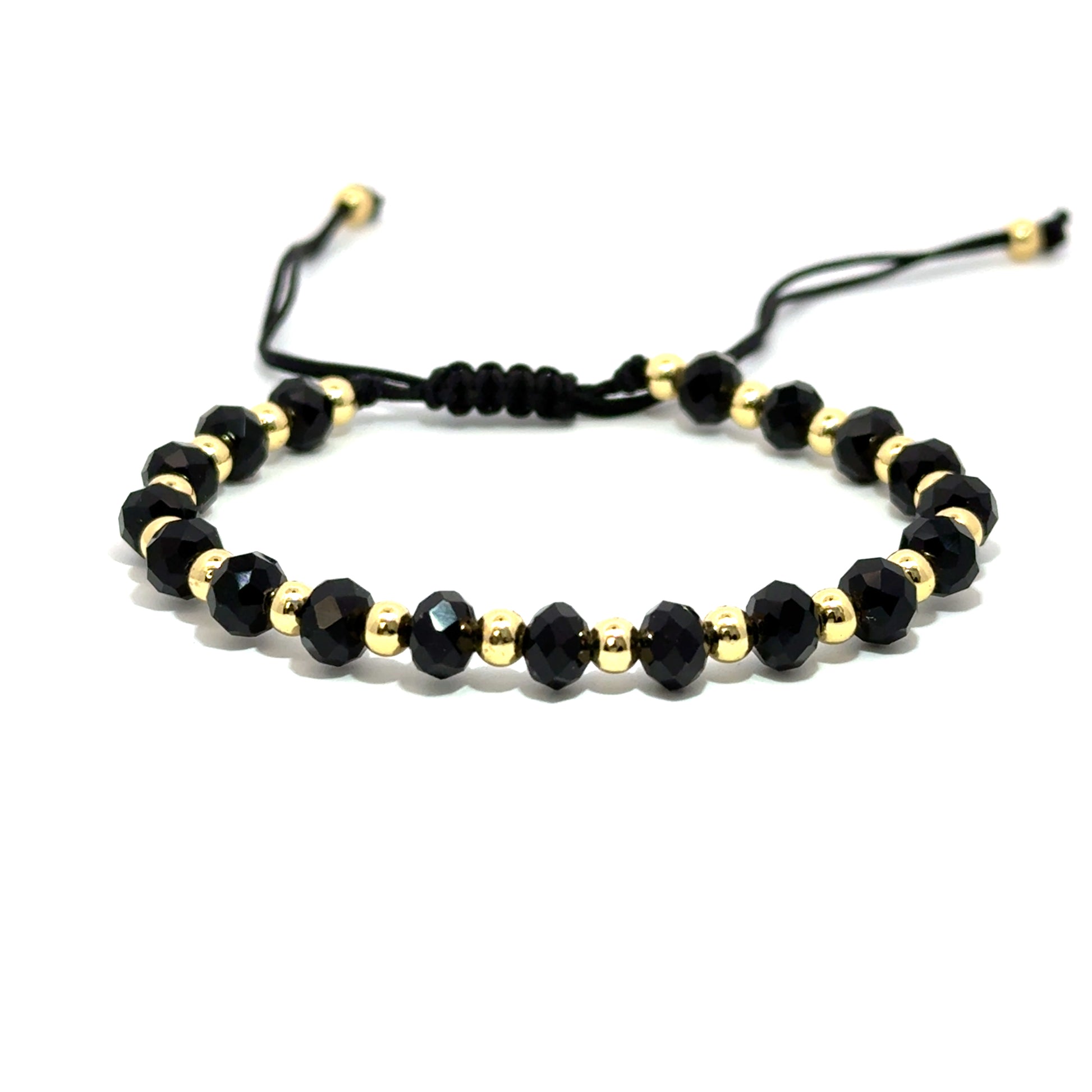 Bratara barbati din otel inoxidabil si cristal