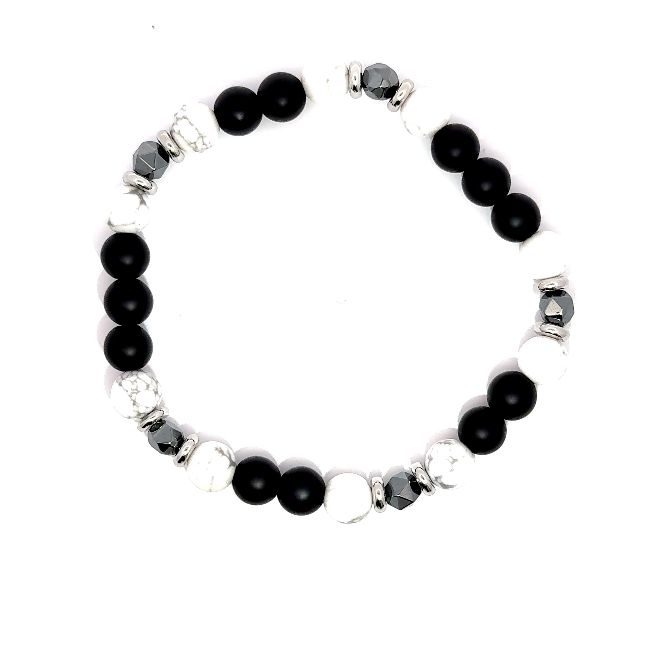 Bratara barbati din agat