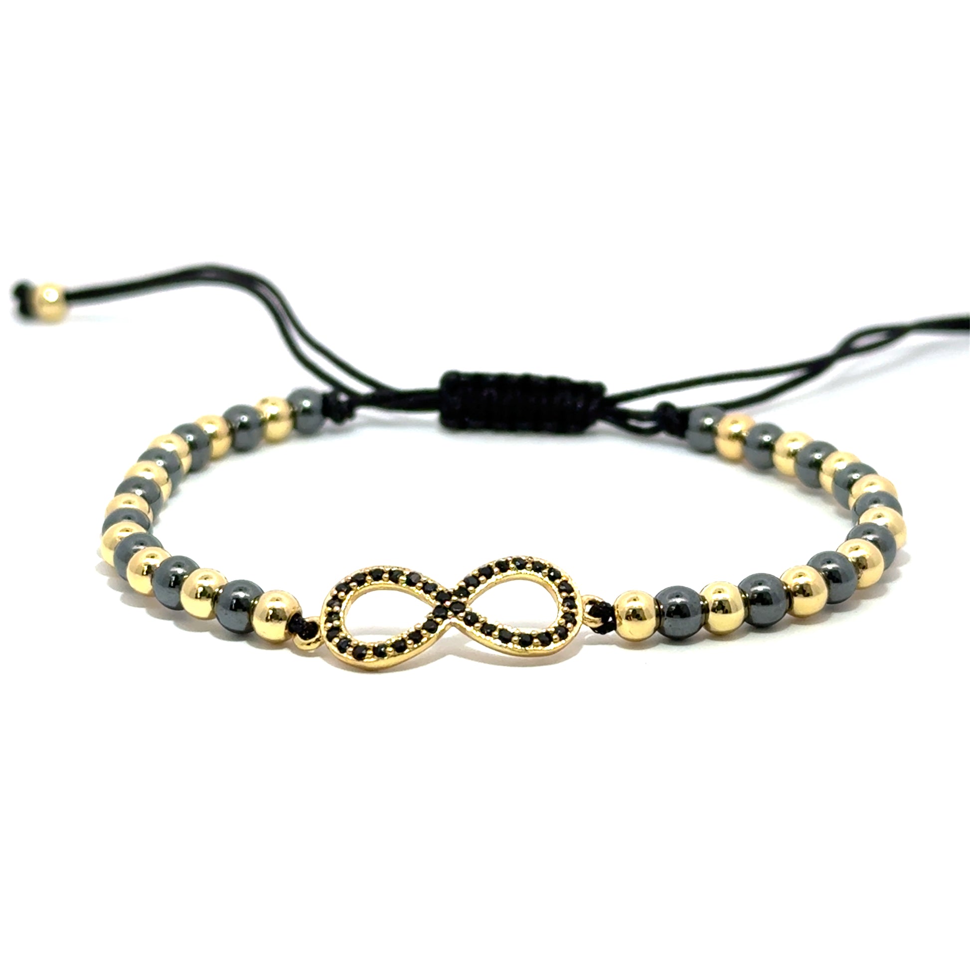 Bratara barbati din otel inoxidabil cu elemente Swarovski