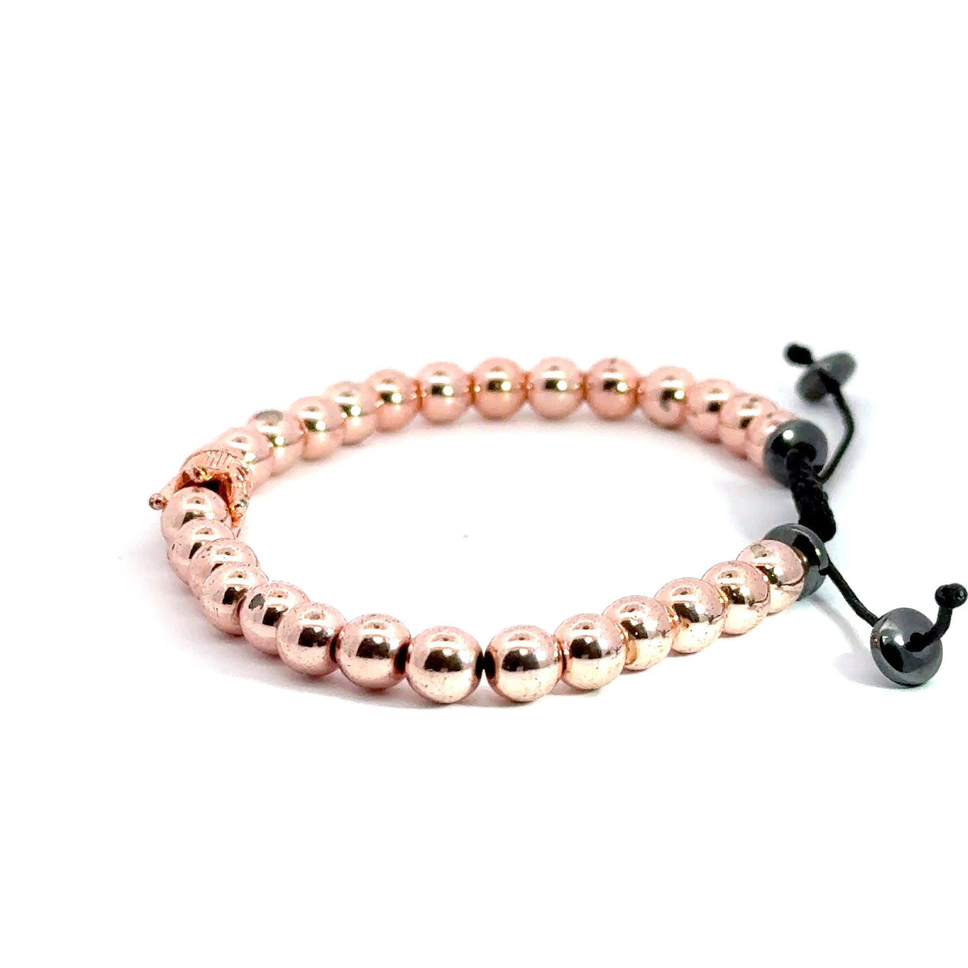 Bratara barbati cu charm coroana si cristale zirconia BBB-346