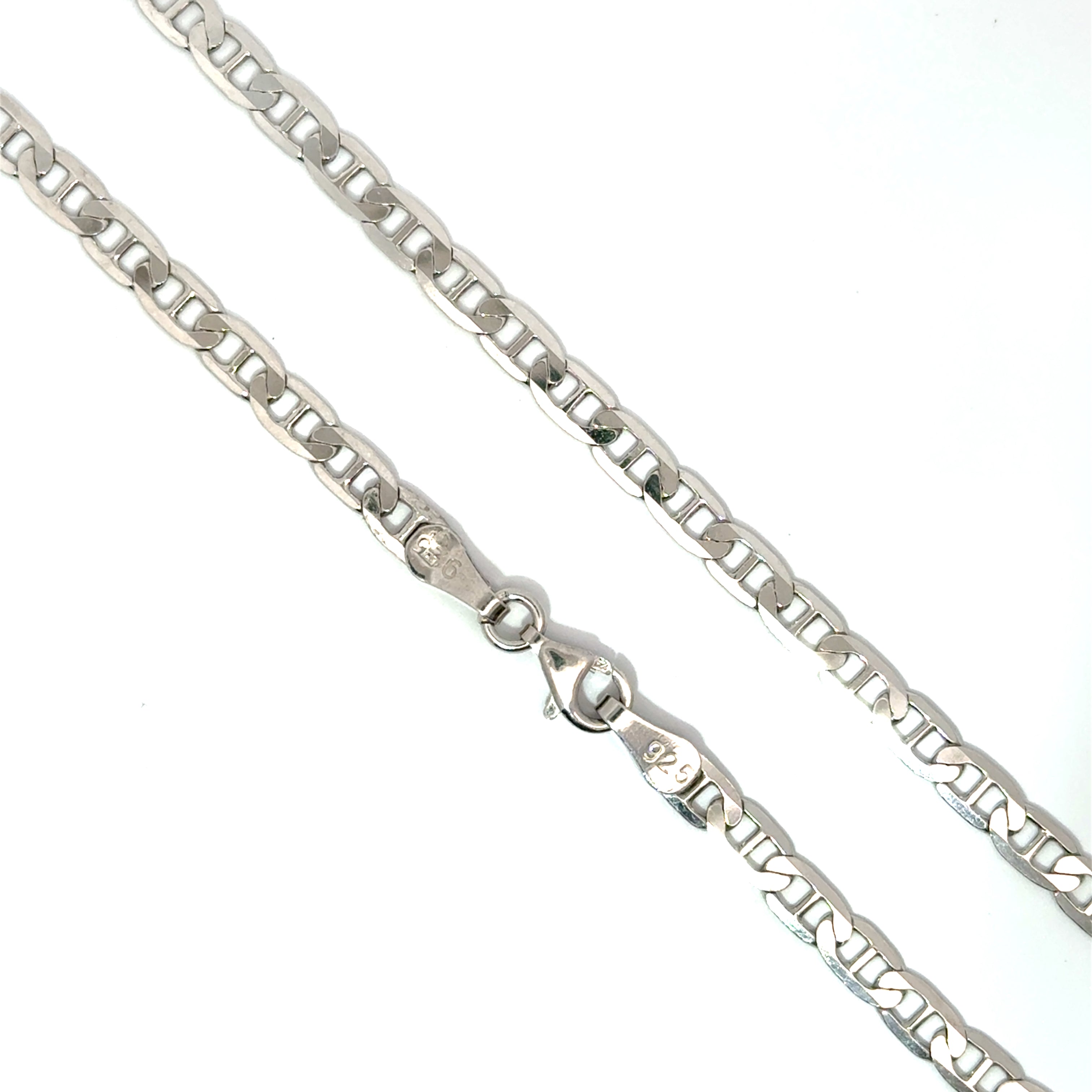 Lant barbati din argint rodiat LBAG-01