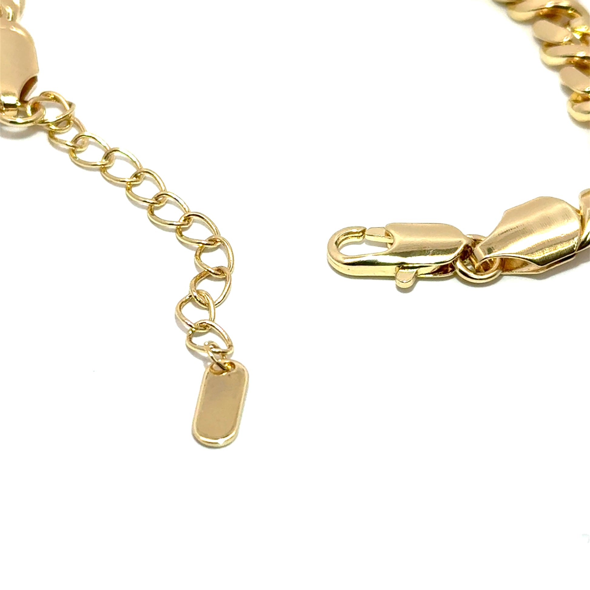 Bratara dama din metal comun, placata cu aur BDP-06