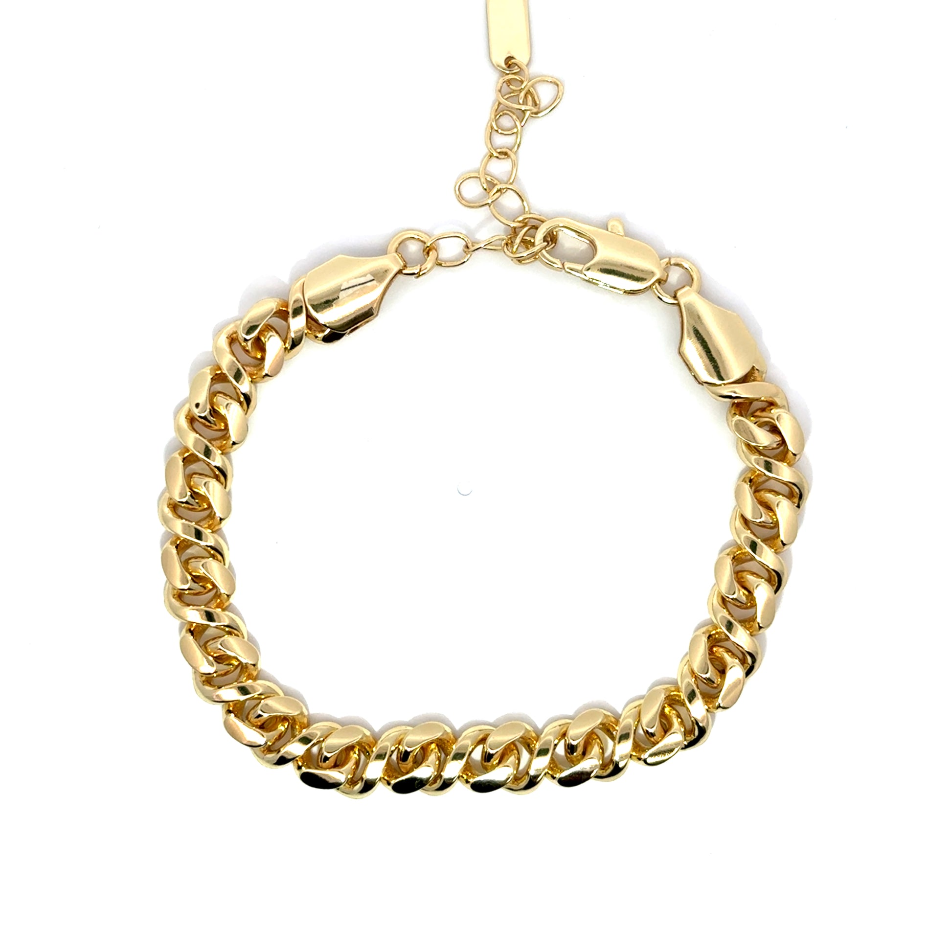 Bratara dama din metal comun, placata cu aur BDP-06