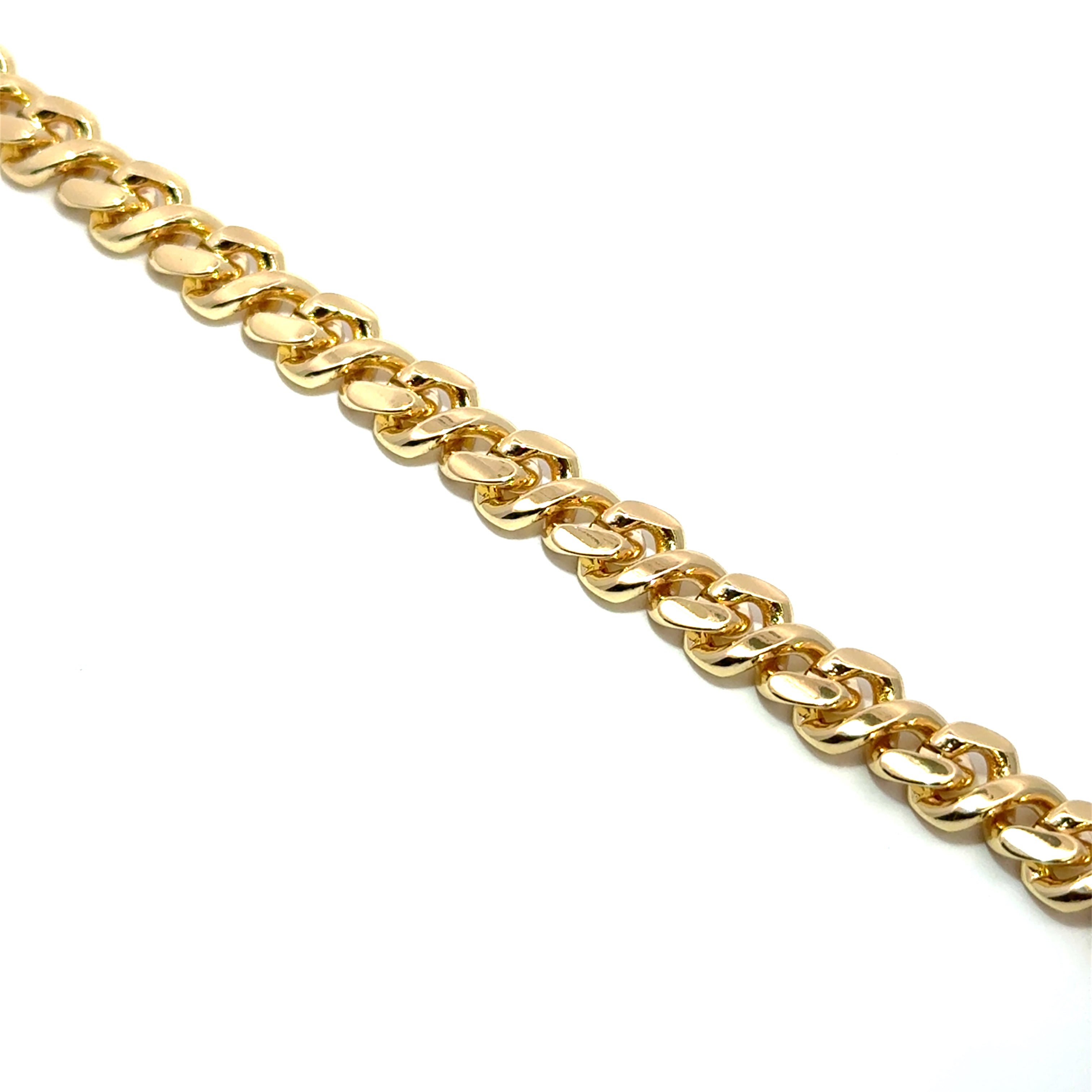 Bratara dama din metal comun, placata cu aur BDP-06