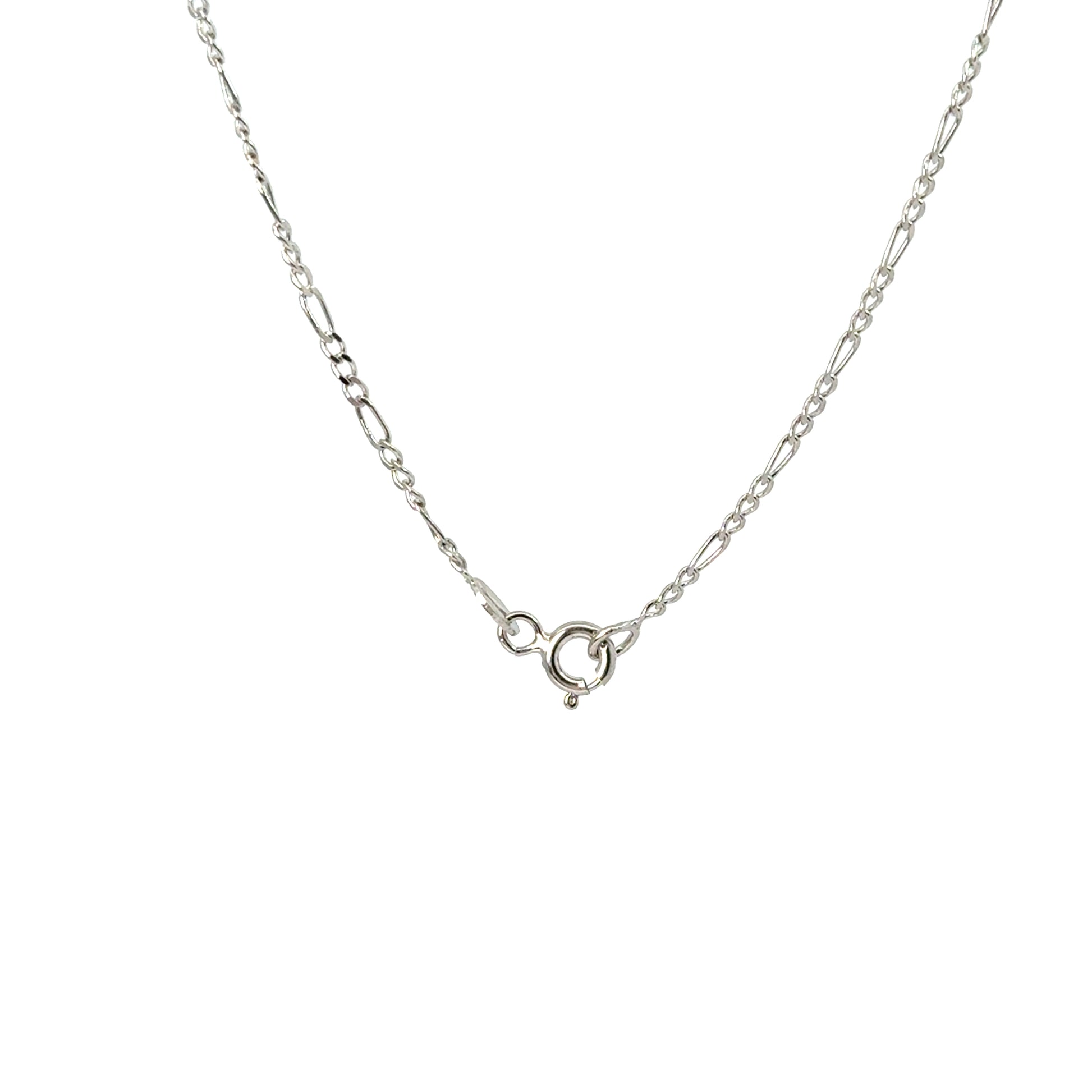 Lant dama din argint simplu