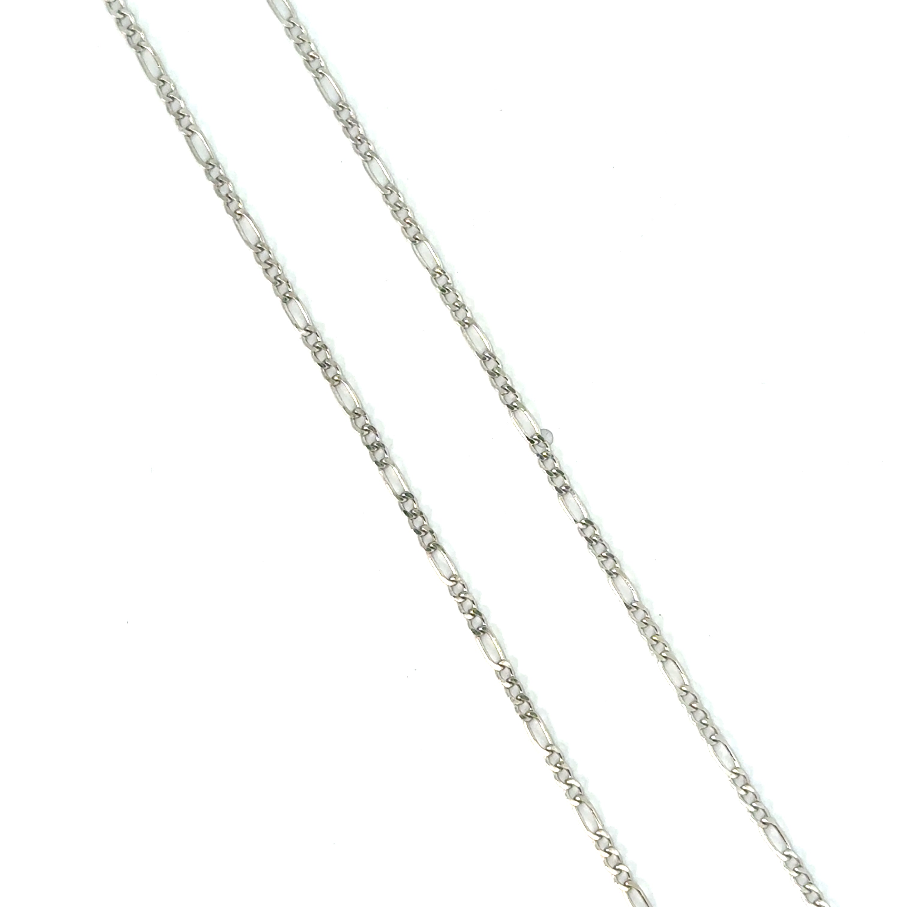 Lant dama din argint simplu