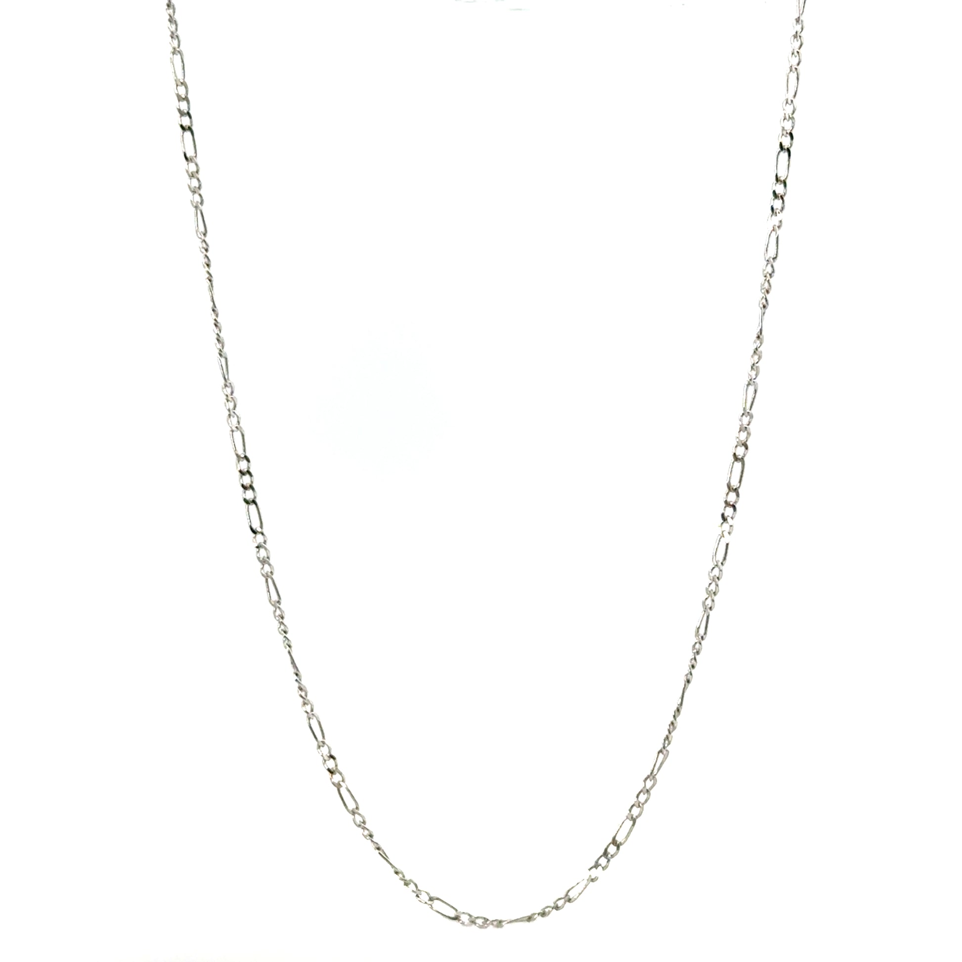 Lant dama din argint simplu