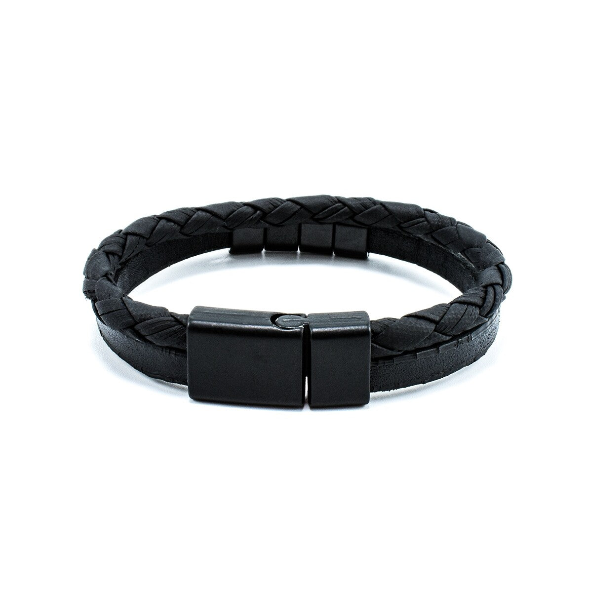 Bratara barbati din piele naturala multistrat