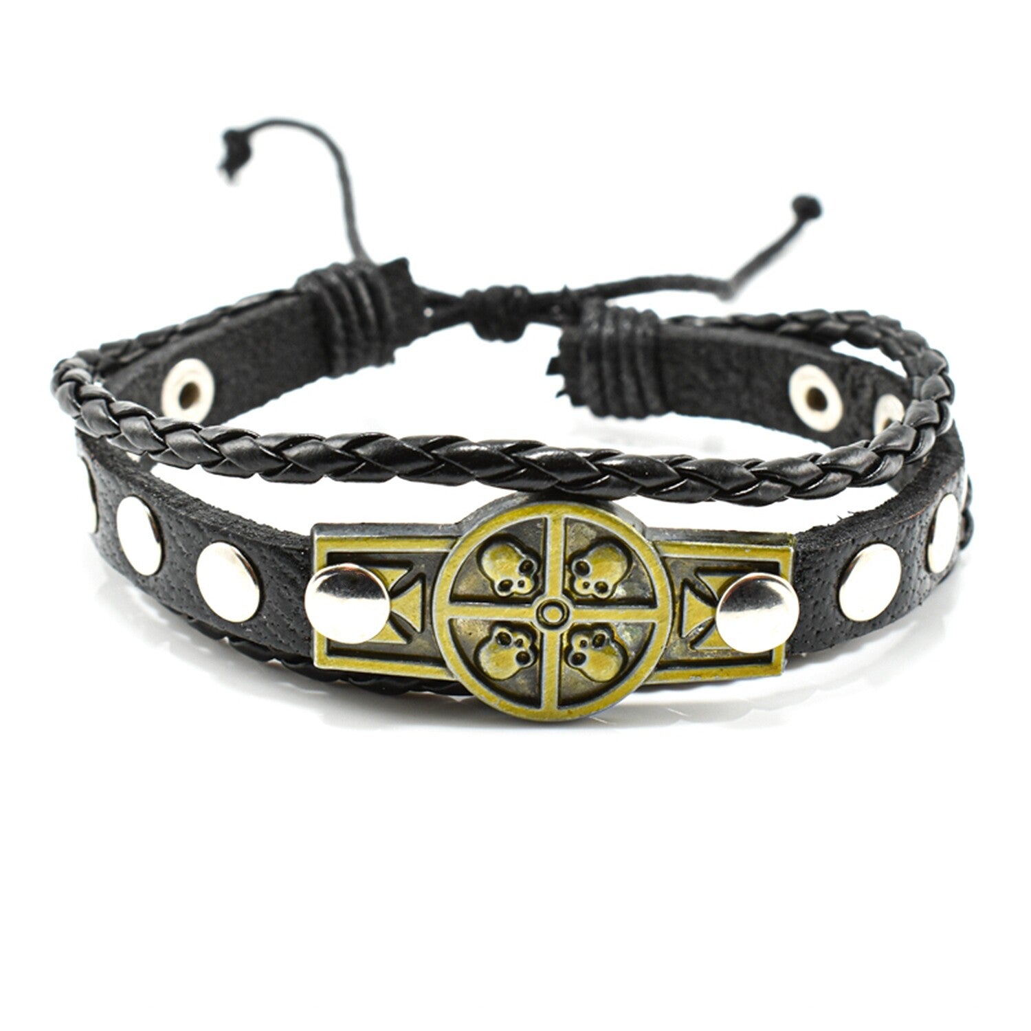 Bratara barbati din piele naturala BBB-177