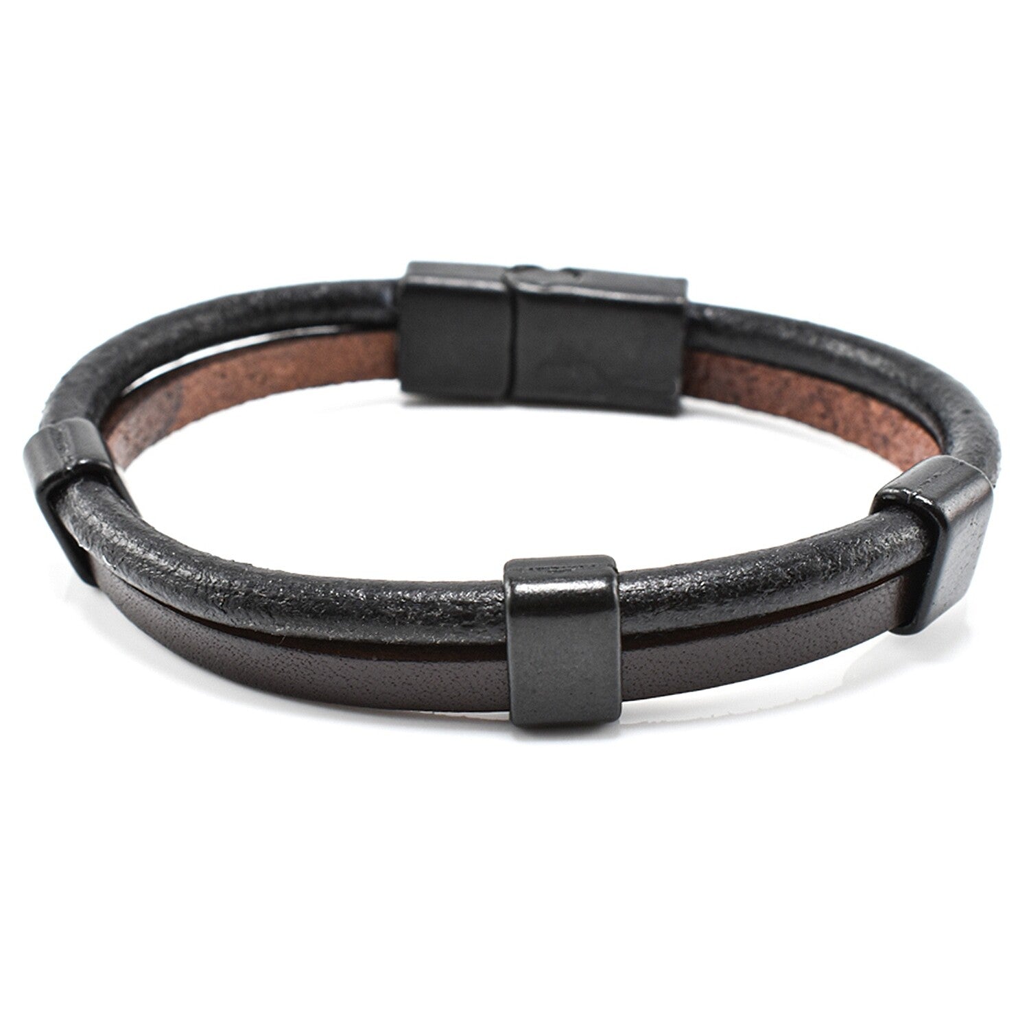 Bratara barbati din piele naturala BBB-223