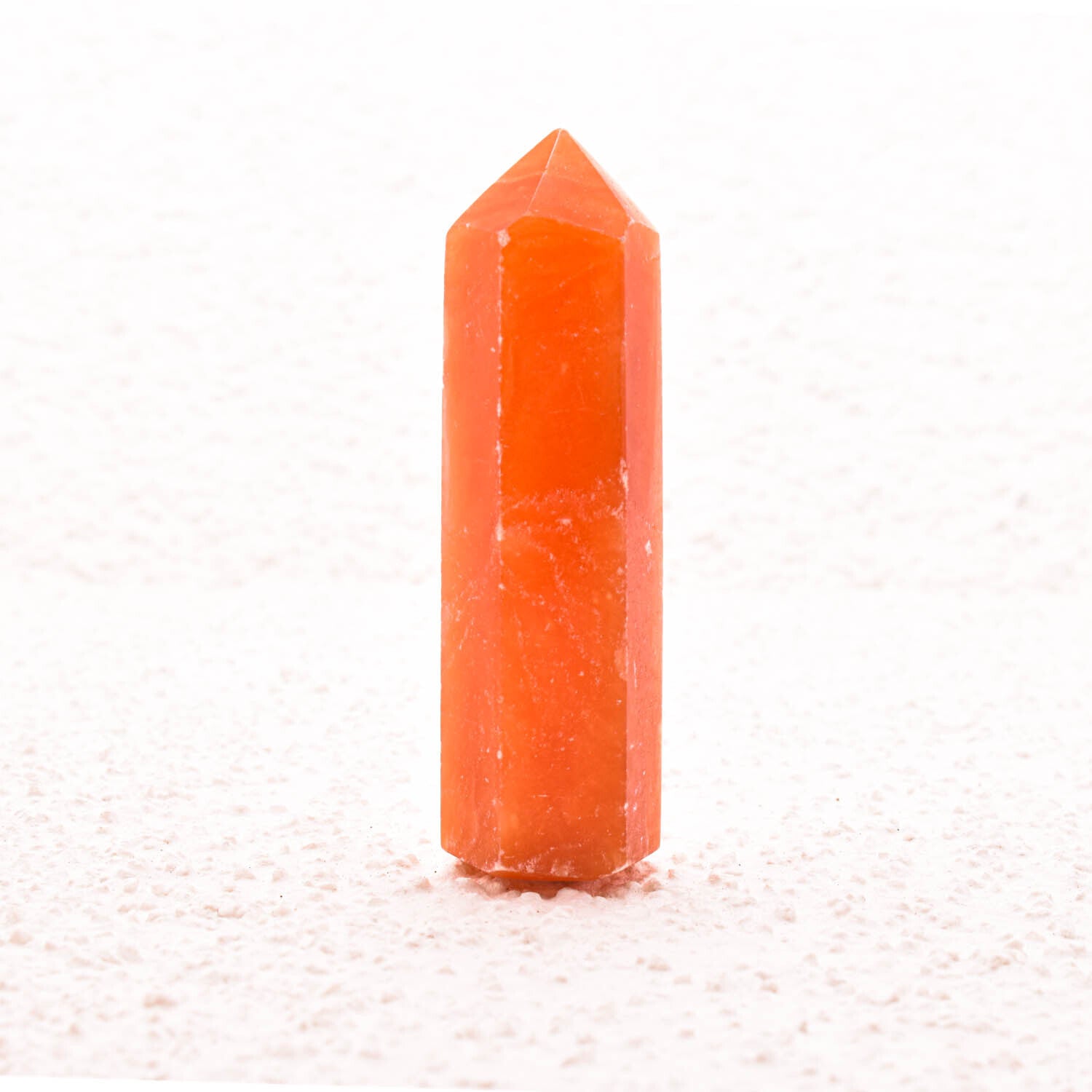 Obelisc din calcit orange