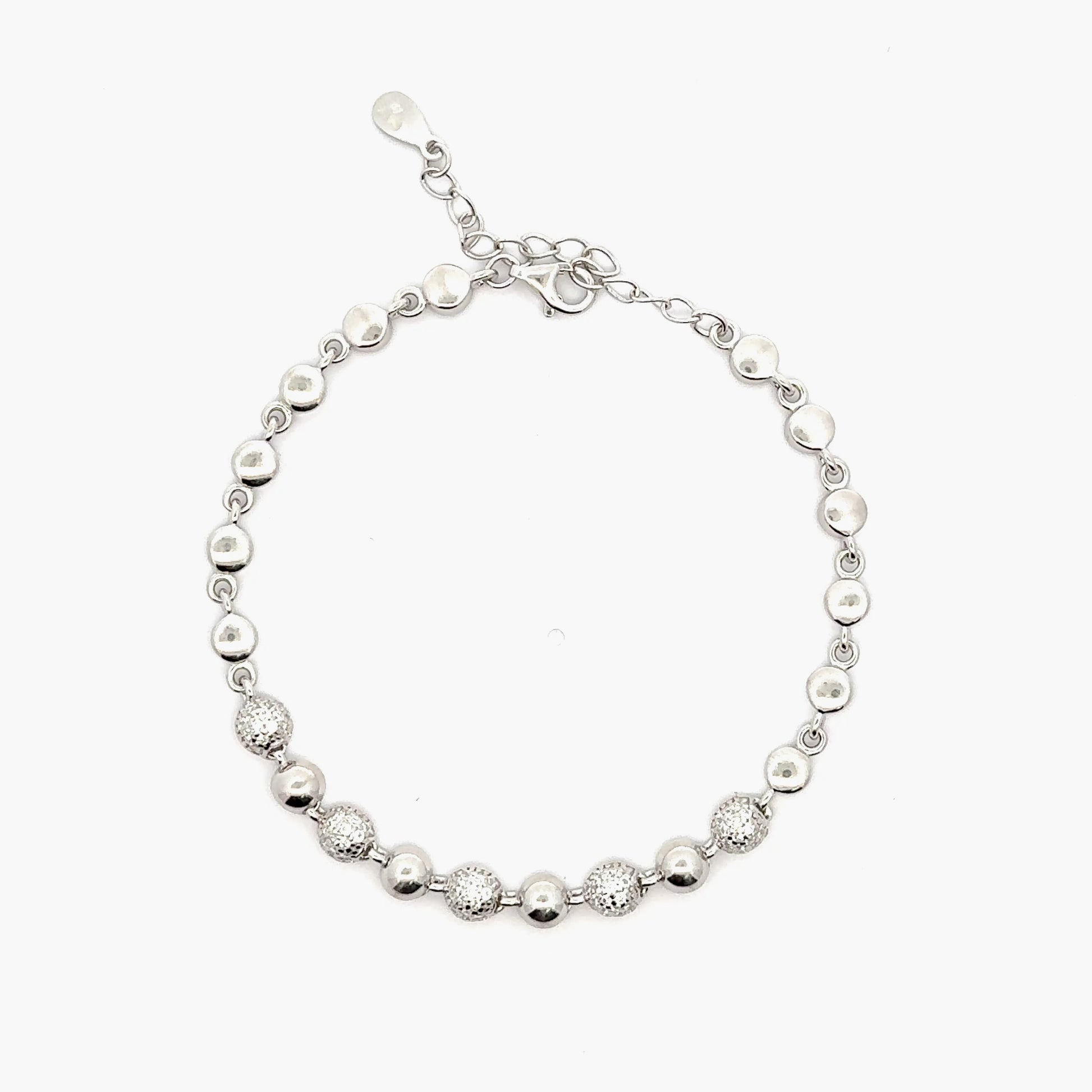 Bratara dama din argint cu accesorii pietre