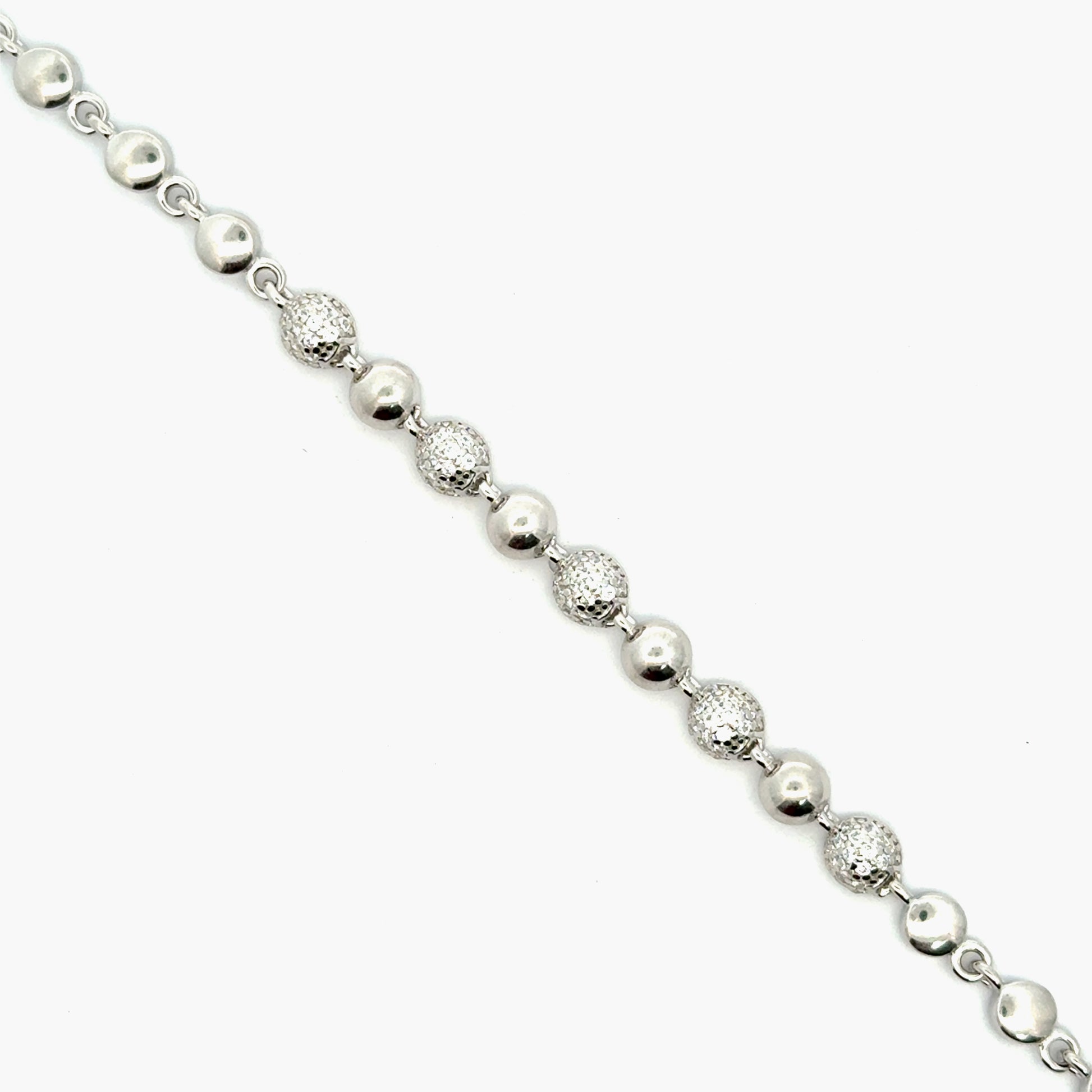 Bratara dama din argint cu accesorii pietre