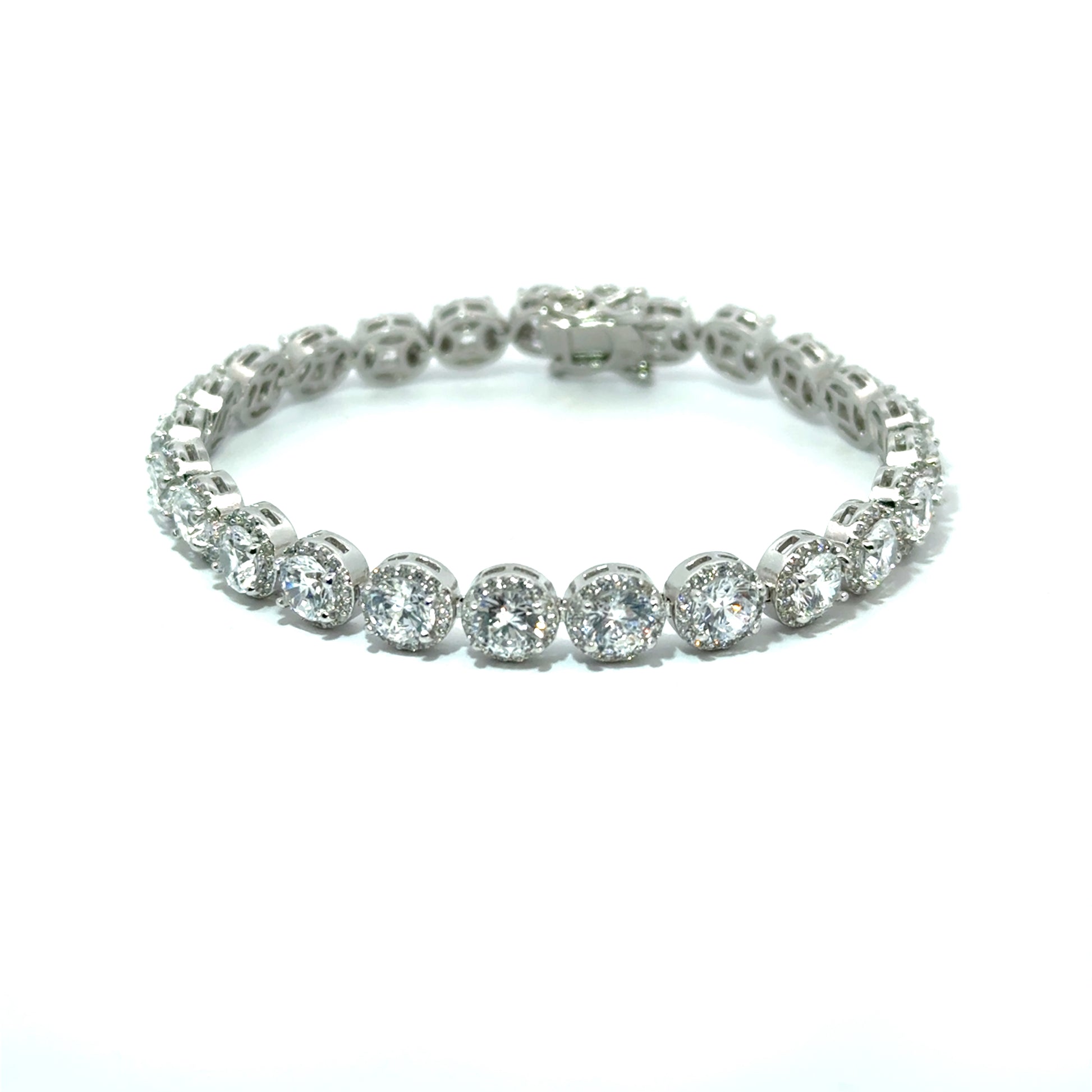 Brățară damă CRISTAL, argint + zirconia