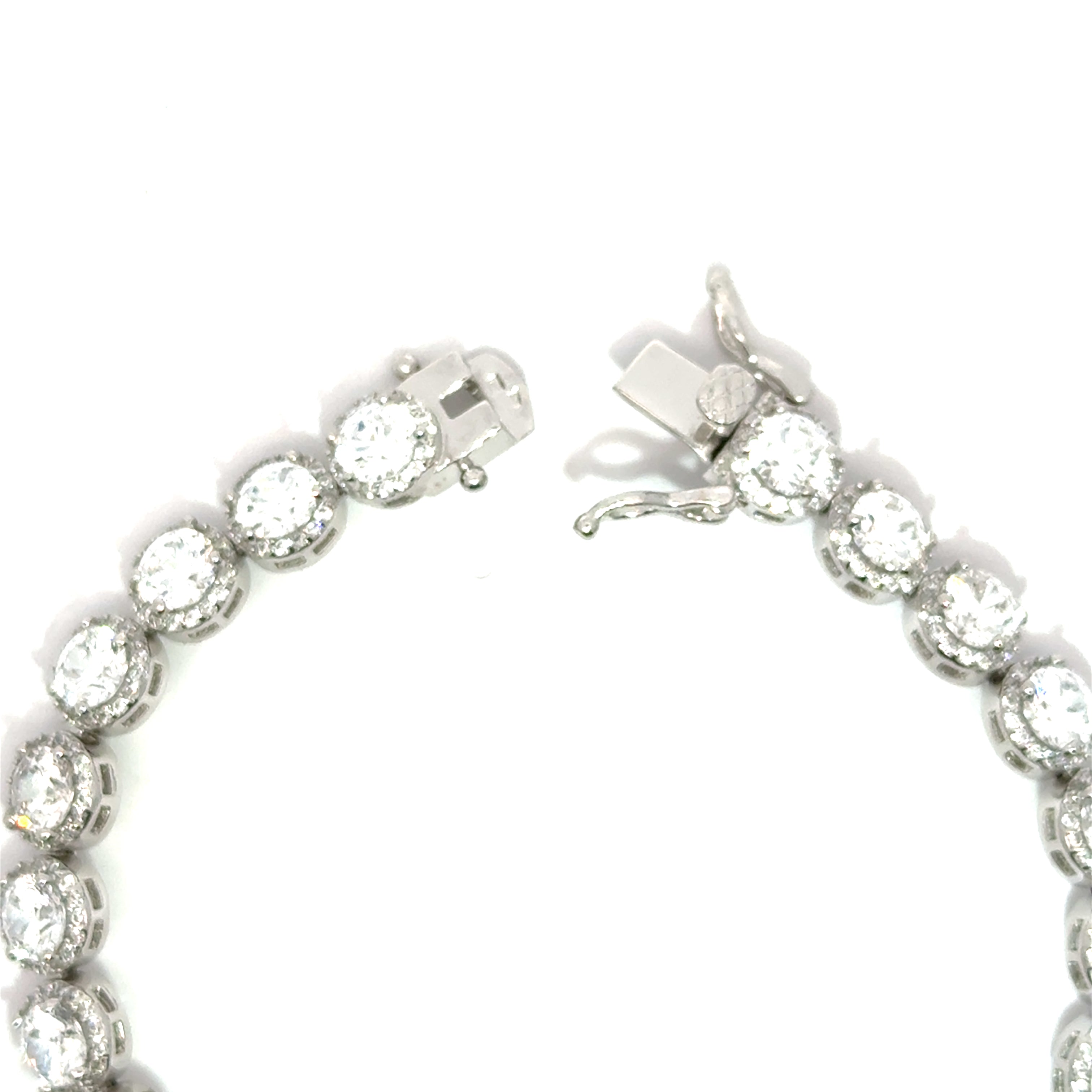 Brățară damă CRISTAL, argint + zirconia