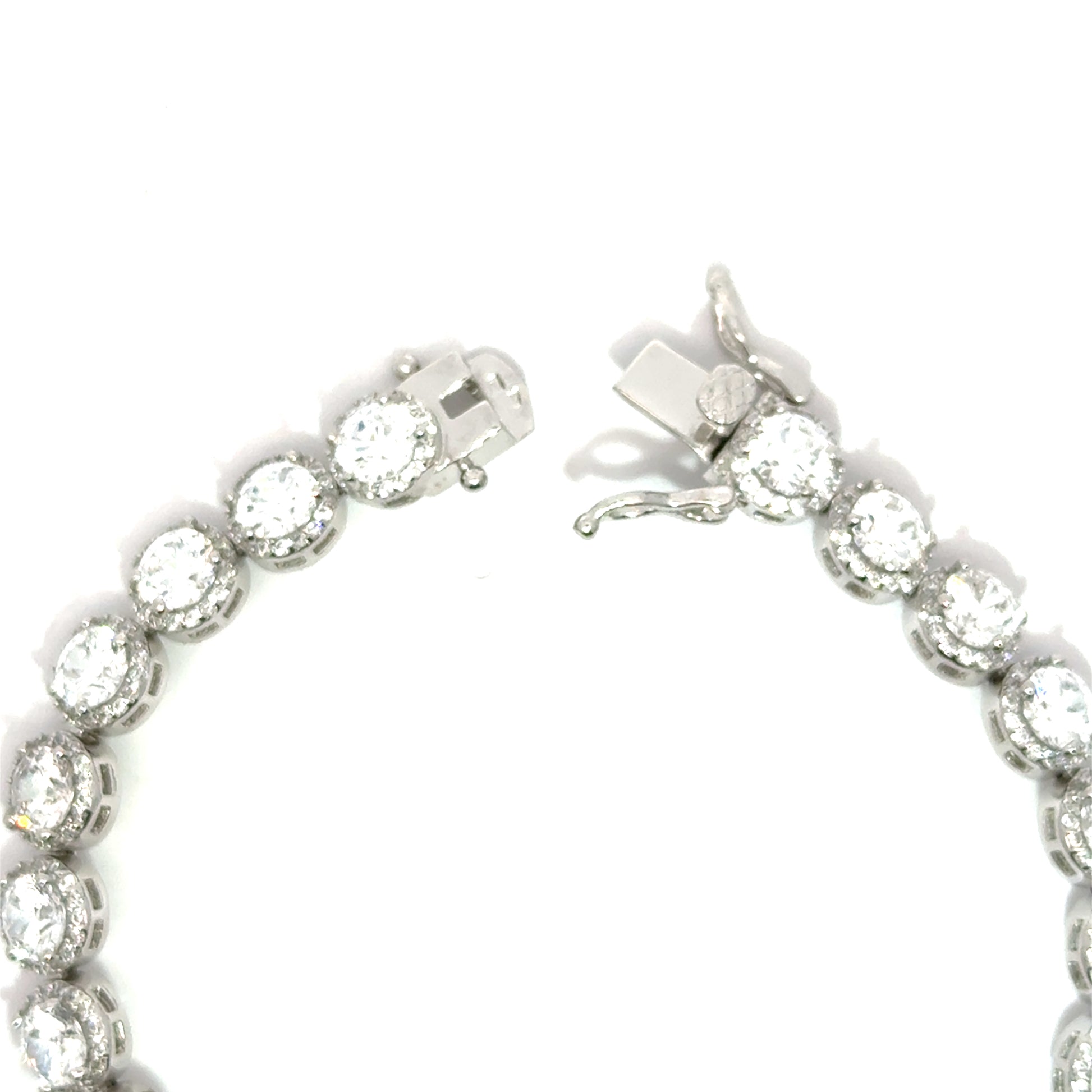 Brățară damă CRISTAL, argint + zirconia