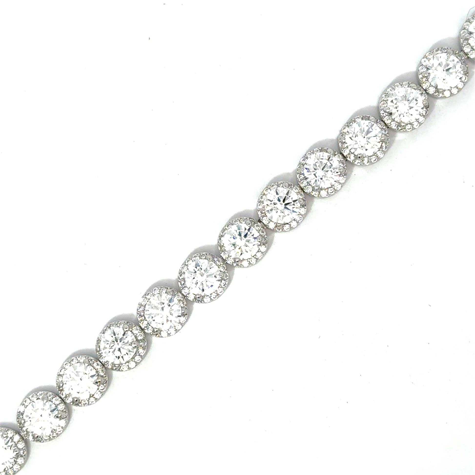 Brățară damă CRISTAL, argint + zirconia