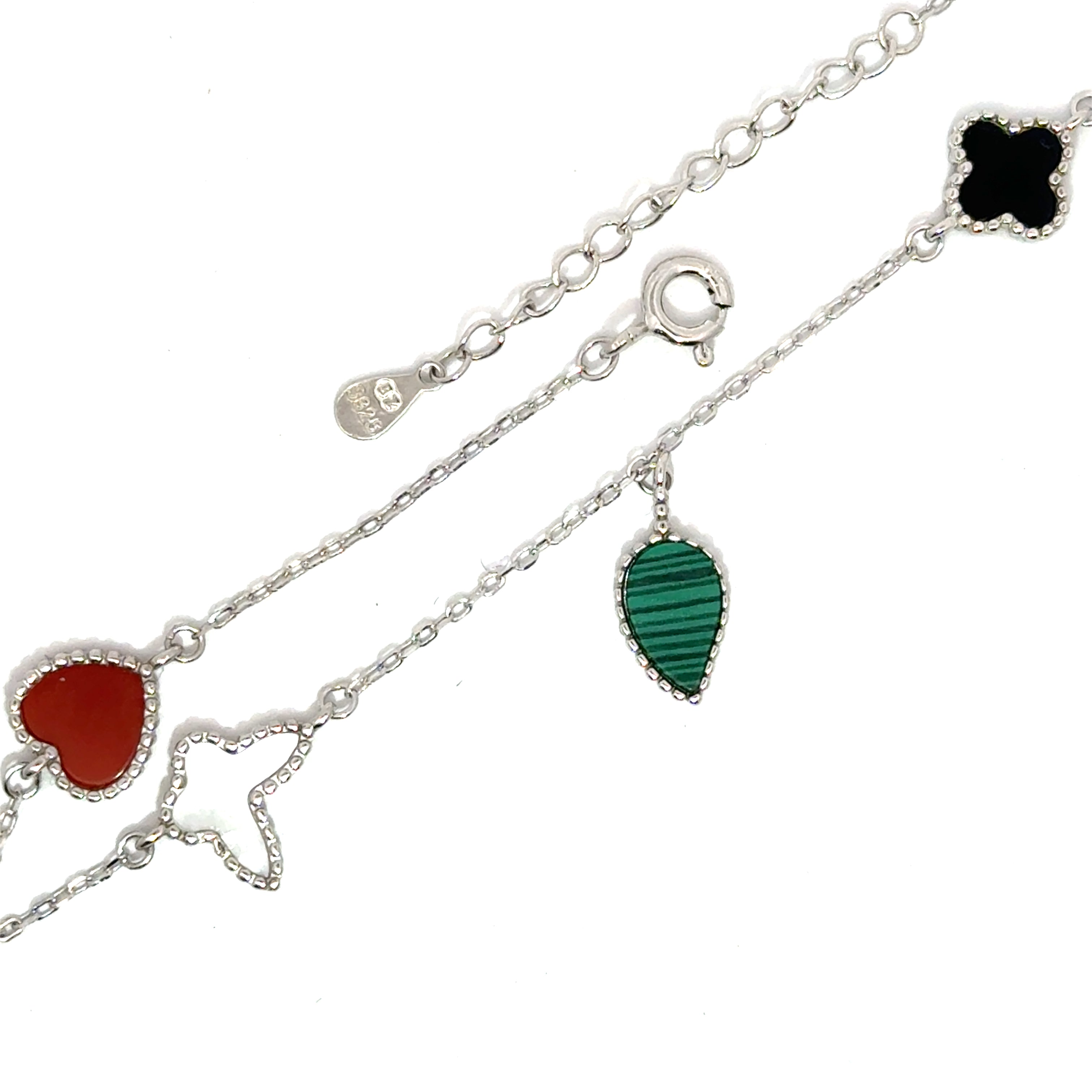 Brățară damă Simboluri Emoționale, argint