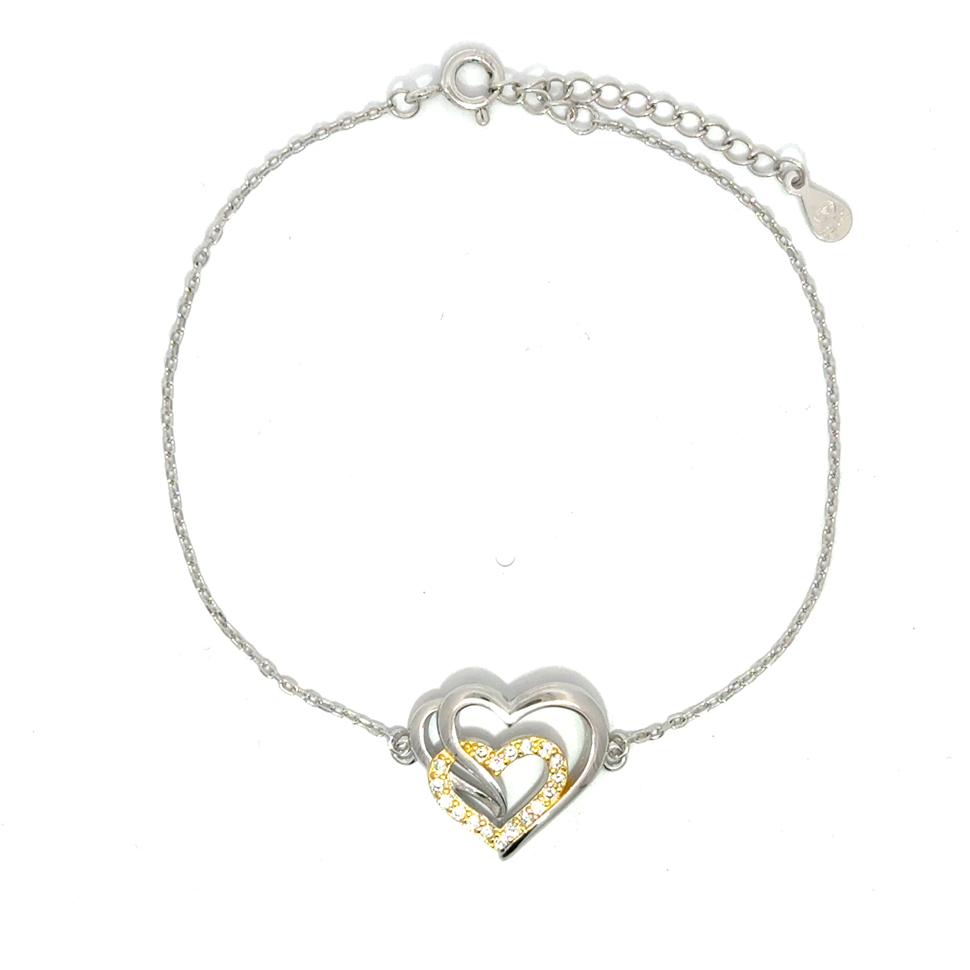 Brățară damă Inimă-Suflet de Copil, argint