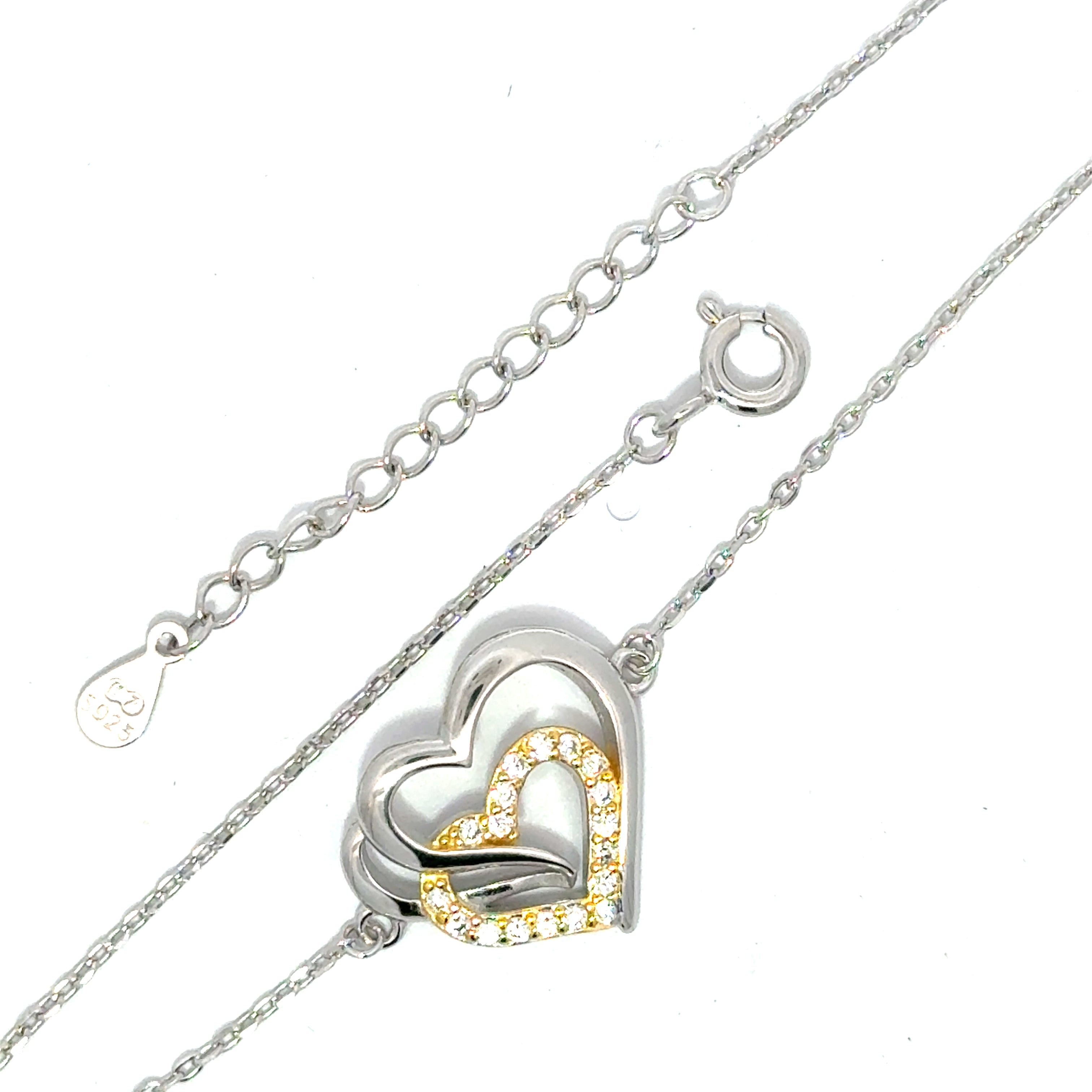 Brățară damă Inimă-Suflet de Copil, argint