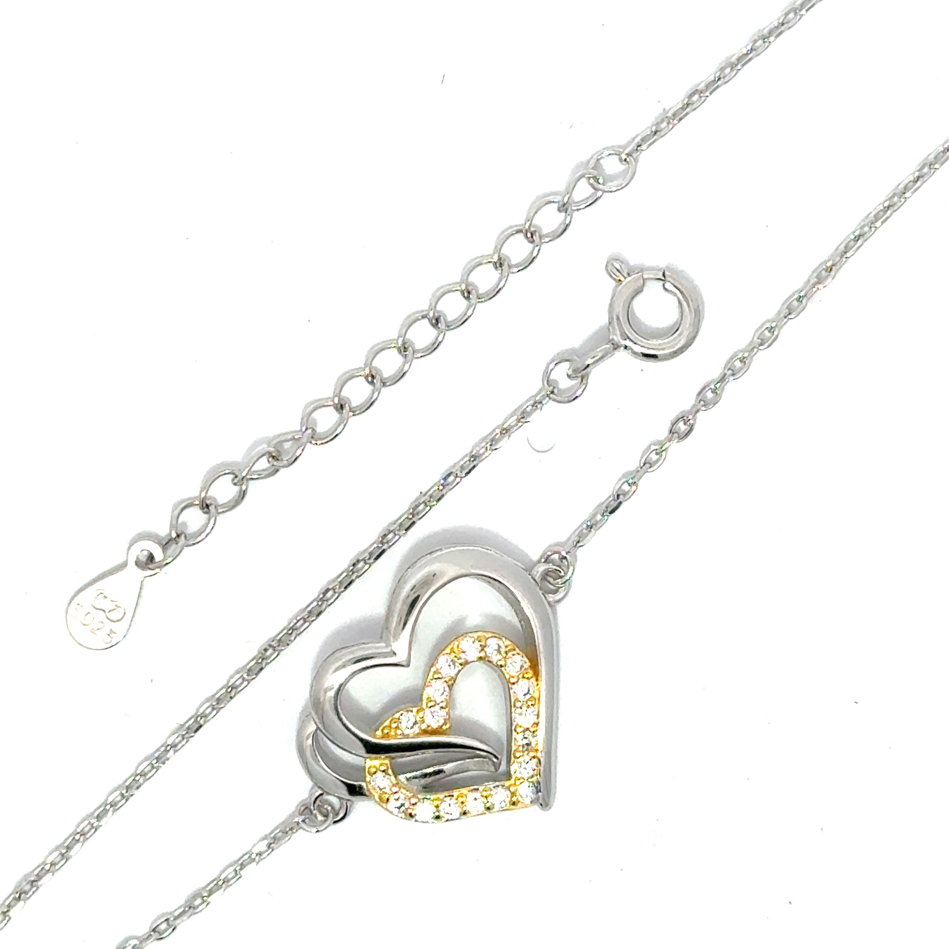 Brățară damă Inimă-Suflet de Copil, argint