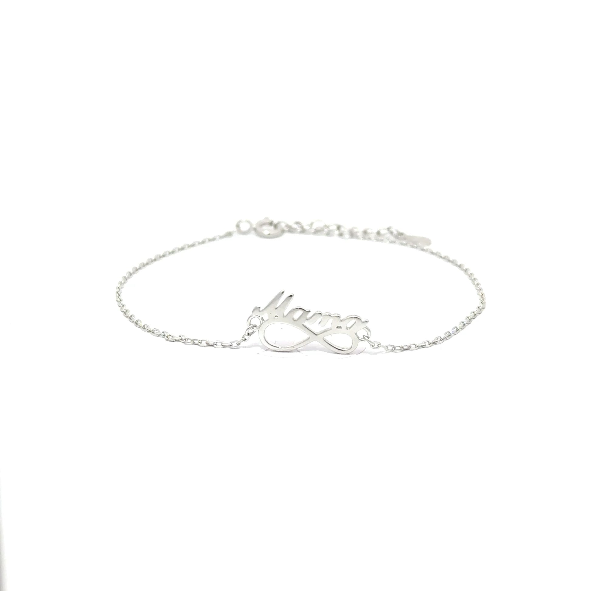 Bratara dama MAMA INFINIT, argint