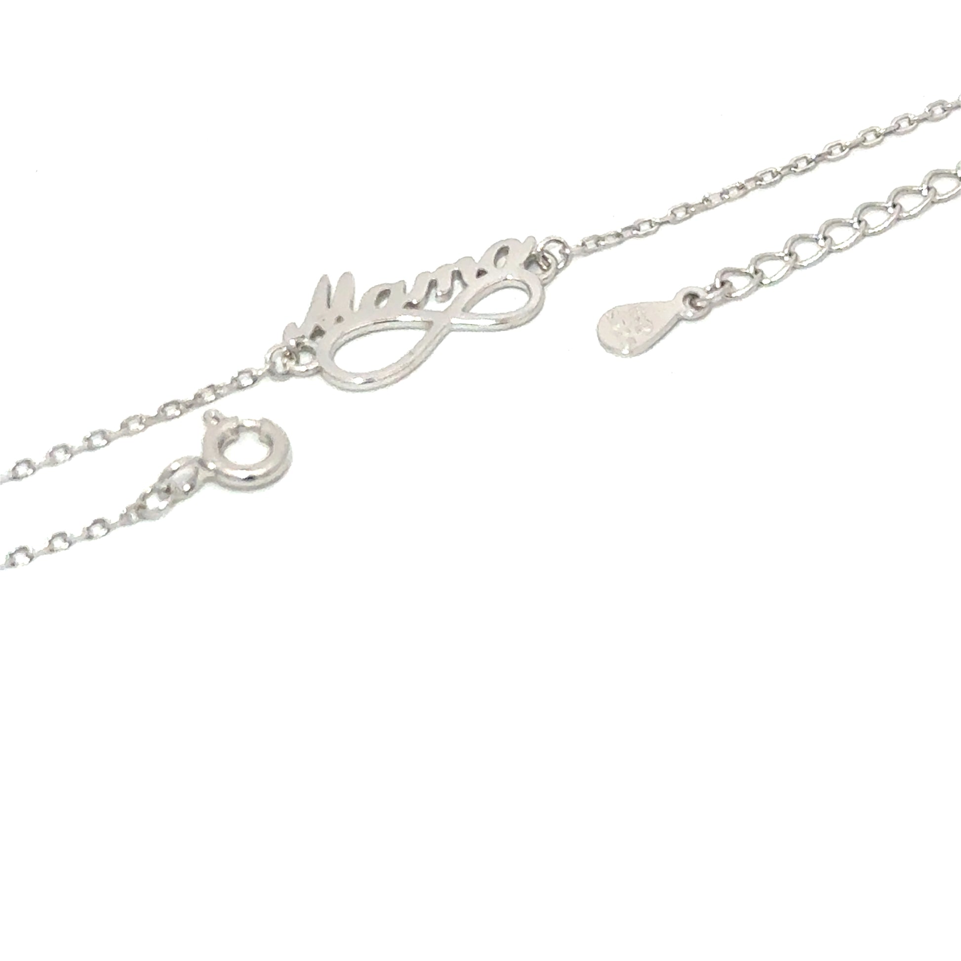 Bratara dama MAMA INFINIT, argint