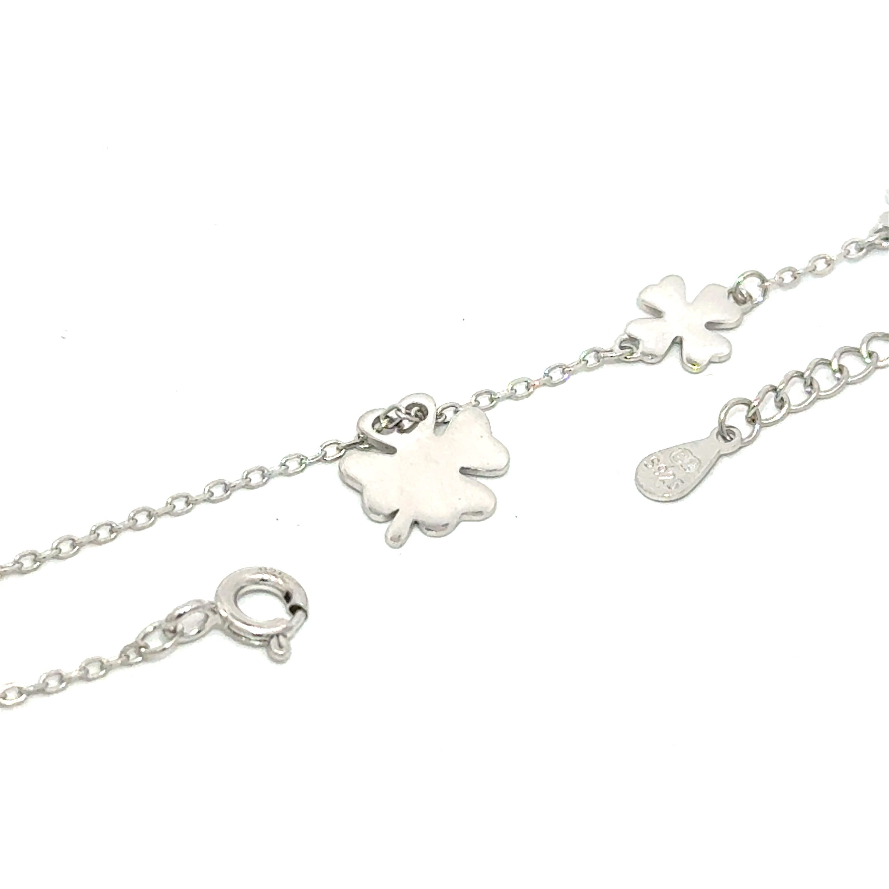 Brățară damă TRIFOI, argint rodiat