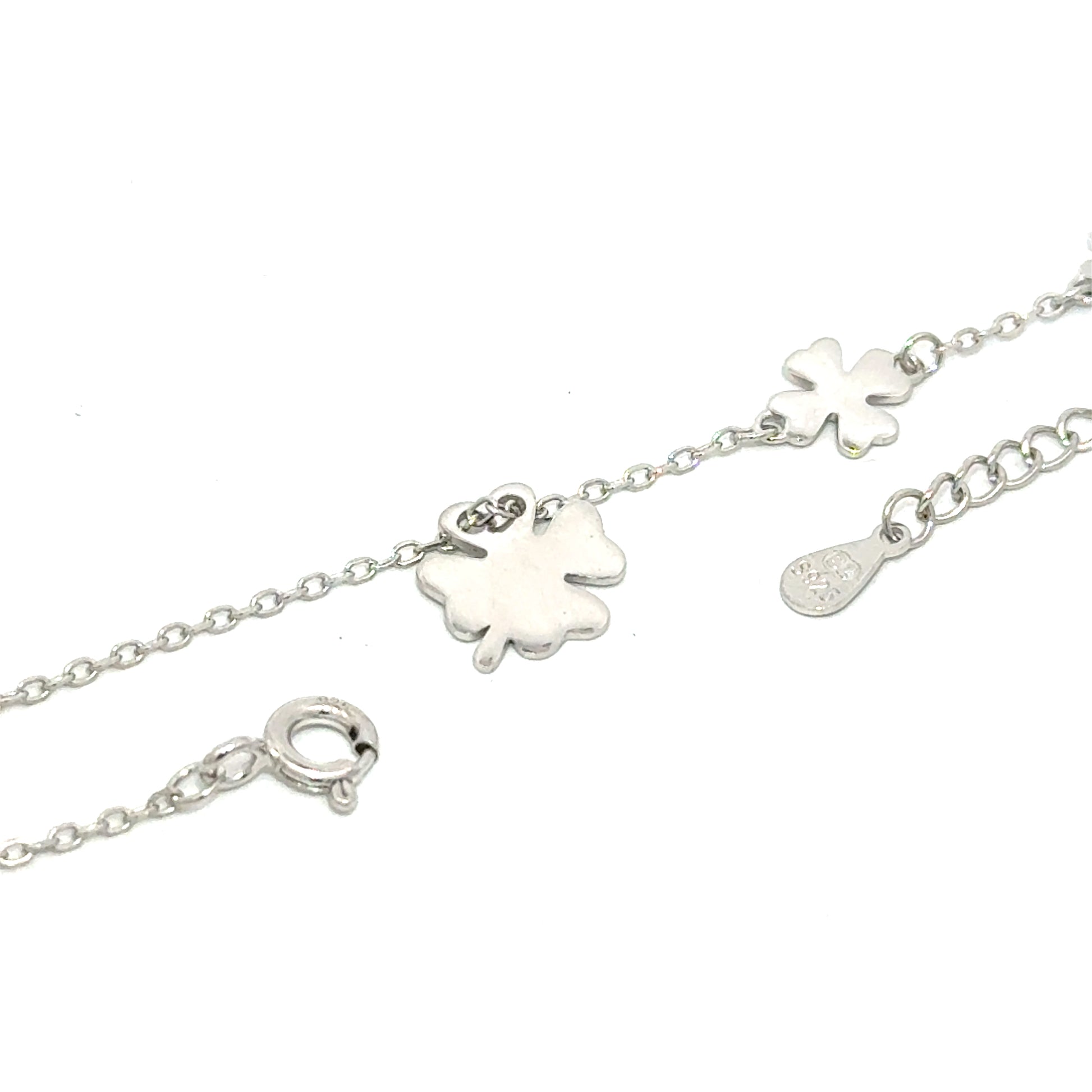 Brățară damă TRIFOI, argint rodiat