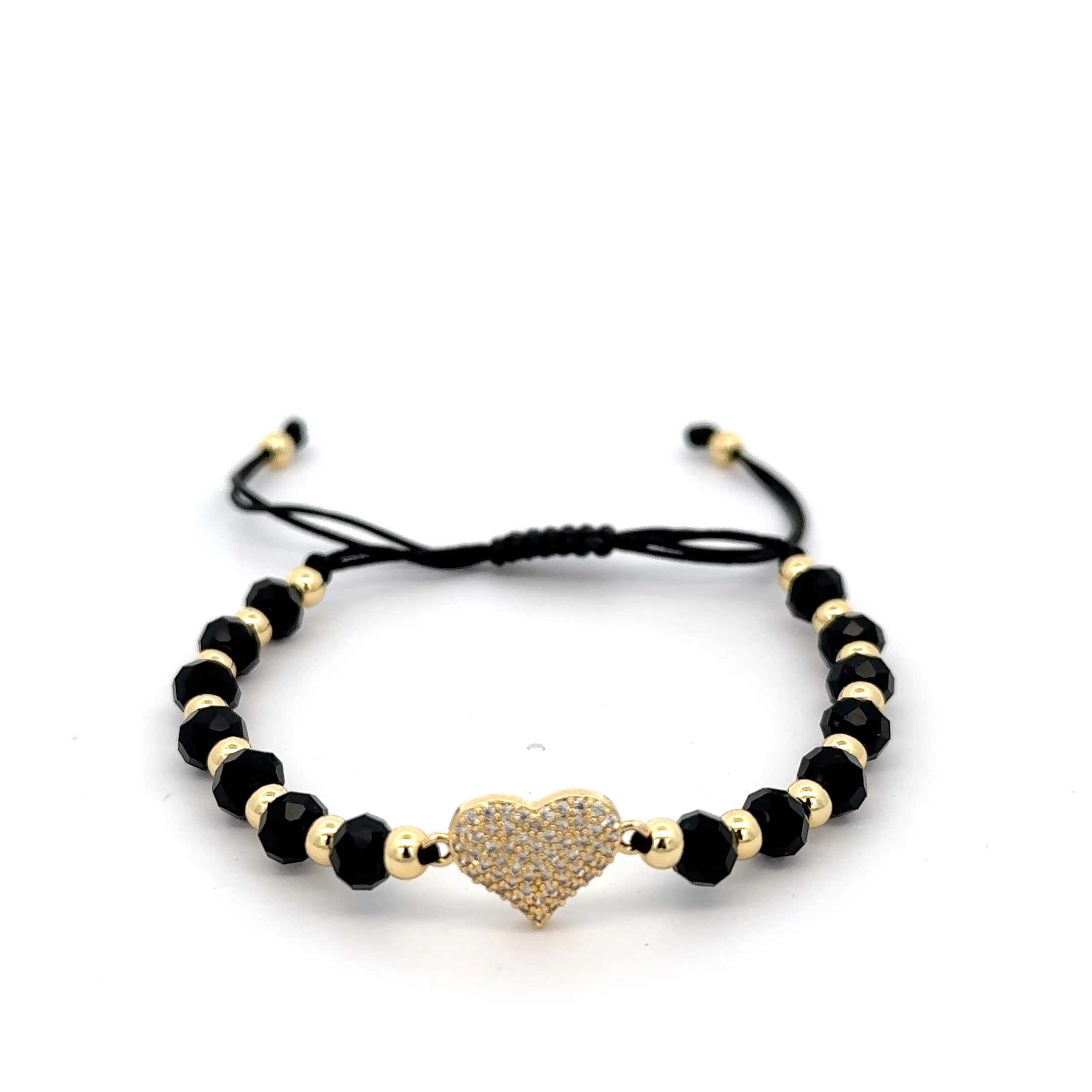 Bratară dama Inima , placată cu aur 18 k