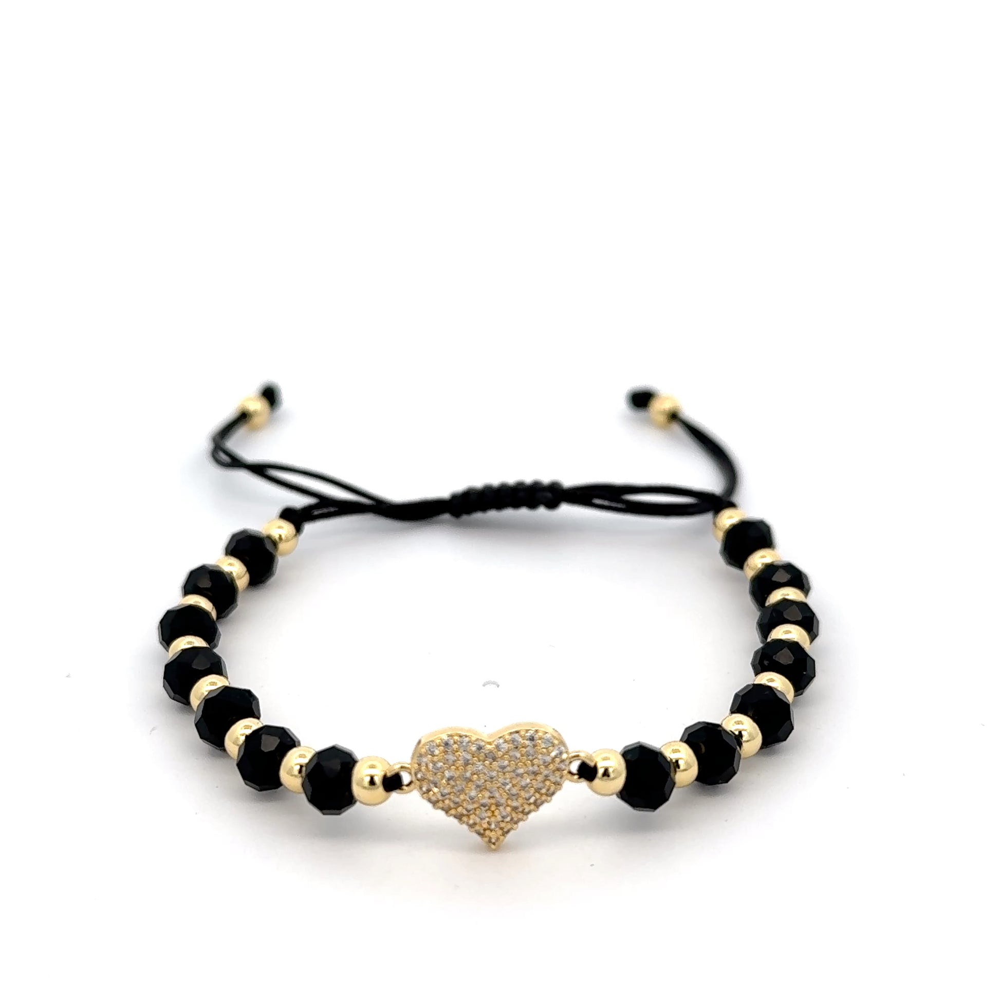 Bratară dama Inima , placată cu aur 18 k