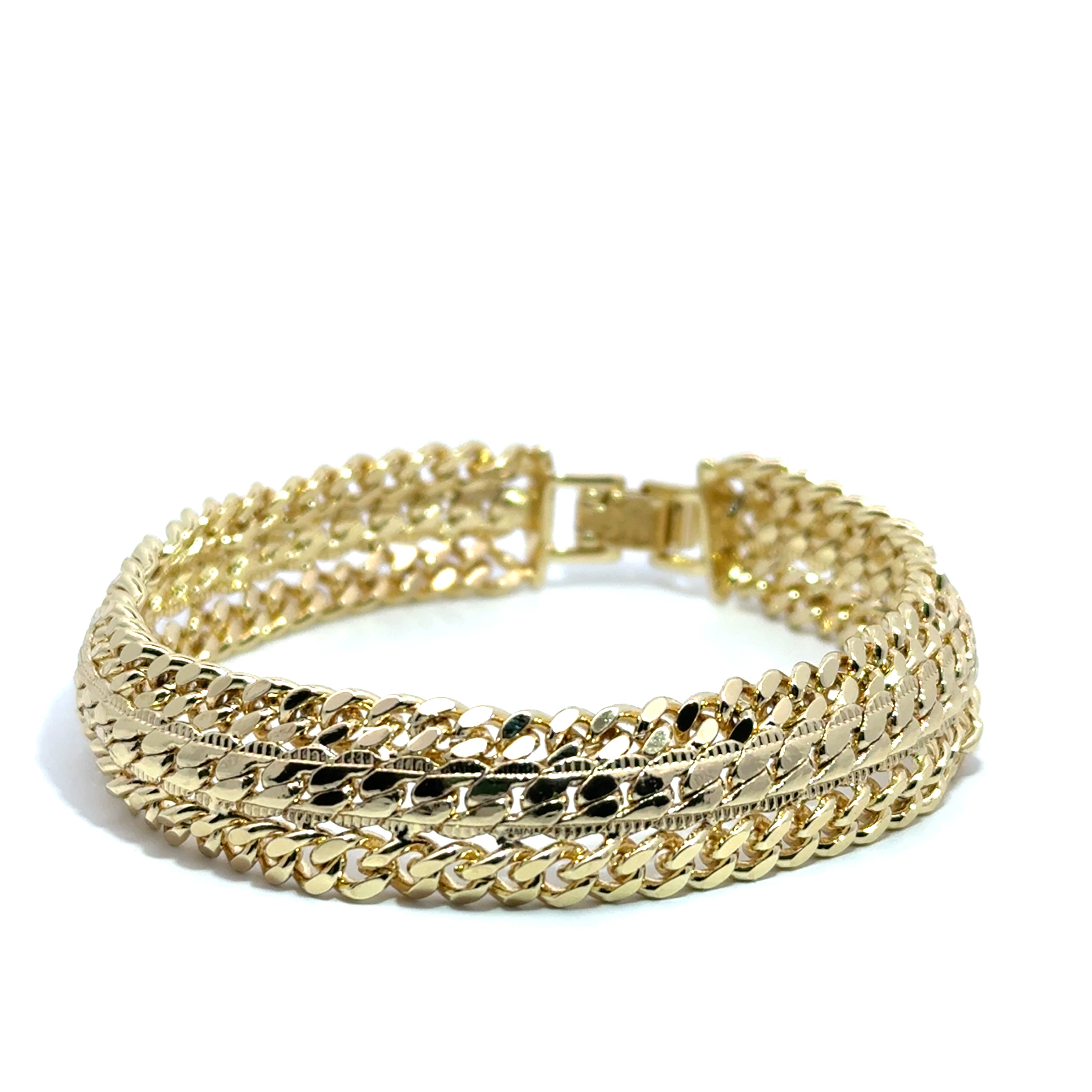 Brățară damă CROSET , placată cu Aur