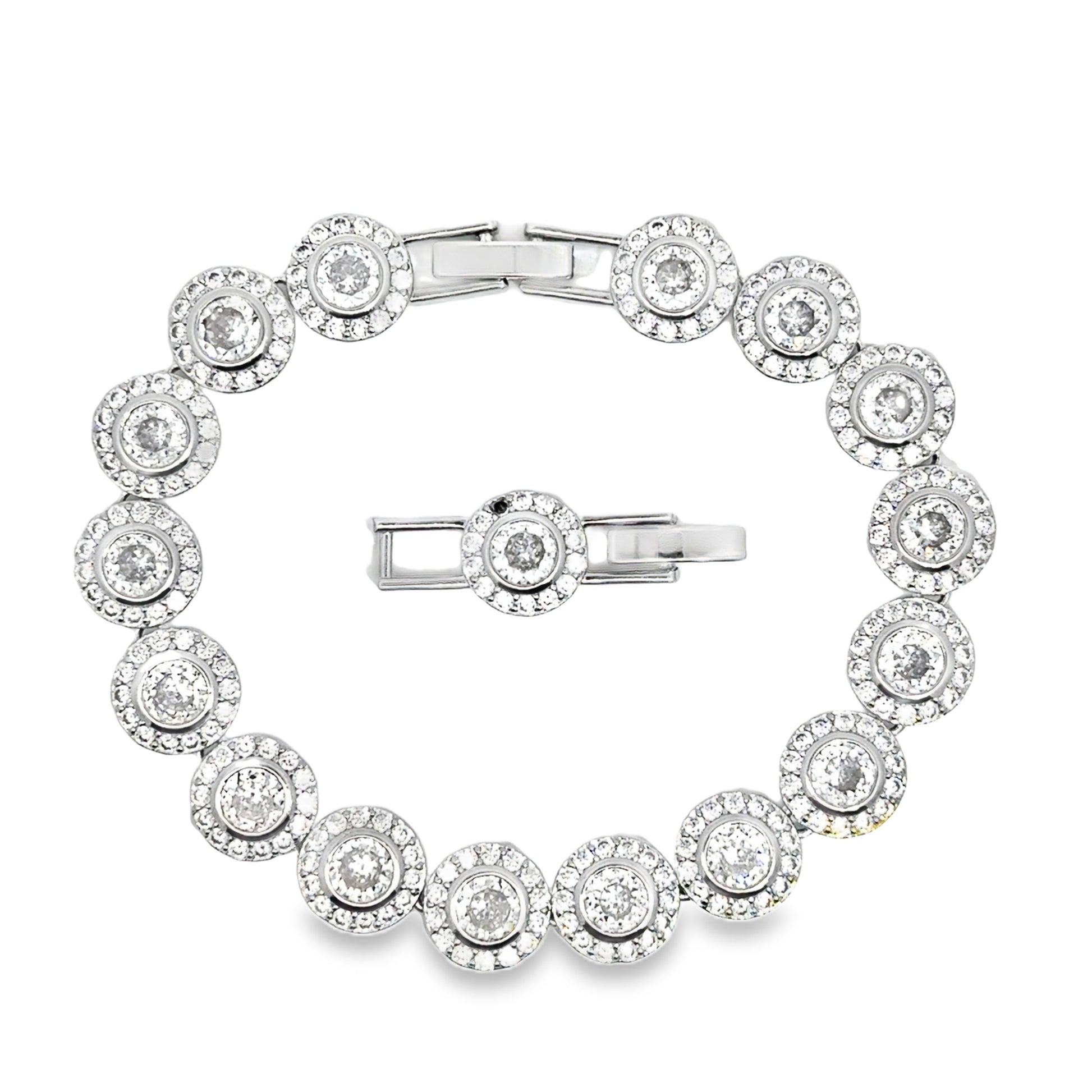 Bratara dama Cercuri cu cristale Zirconia