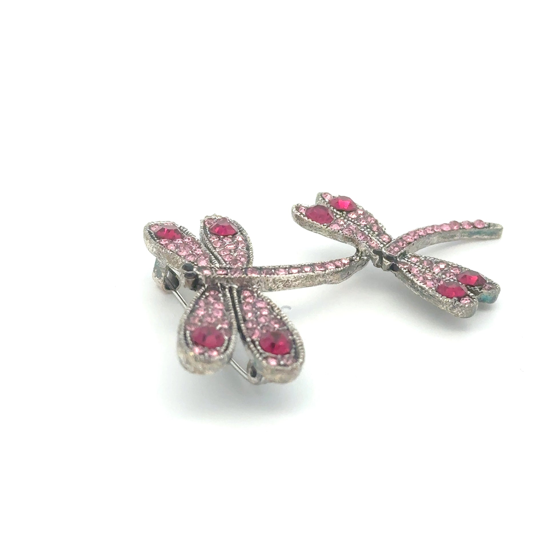 Broșa dama Fluturi , zirconia