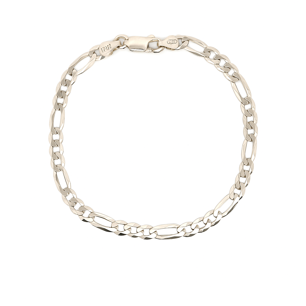 Bratara barbati din argint rodiat BBAG-10