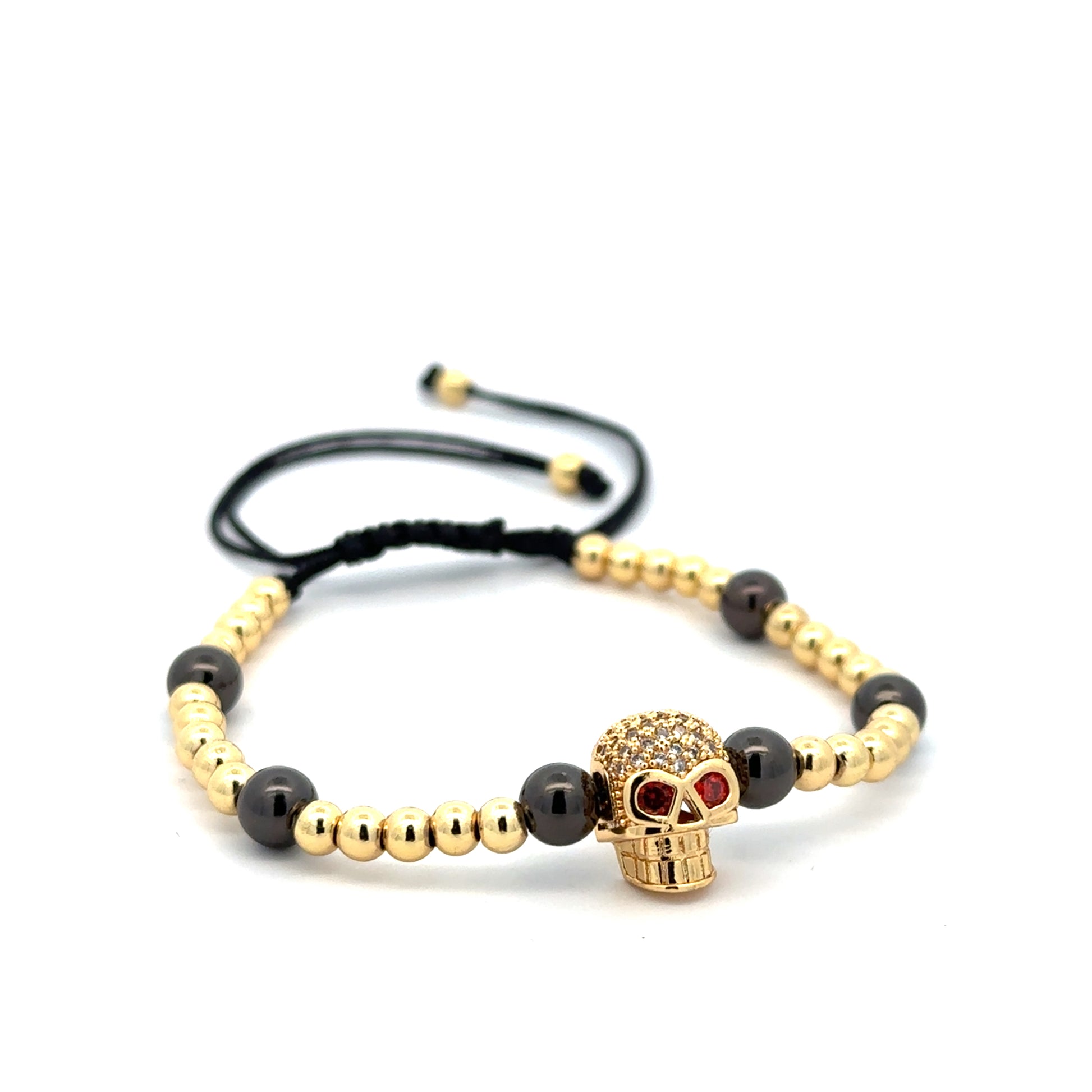 Brătară Wolf Spirit , placată cu aur 18 k