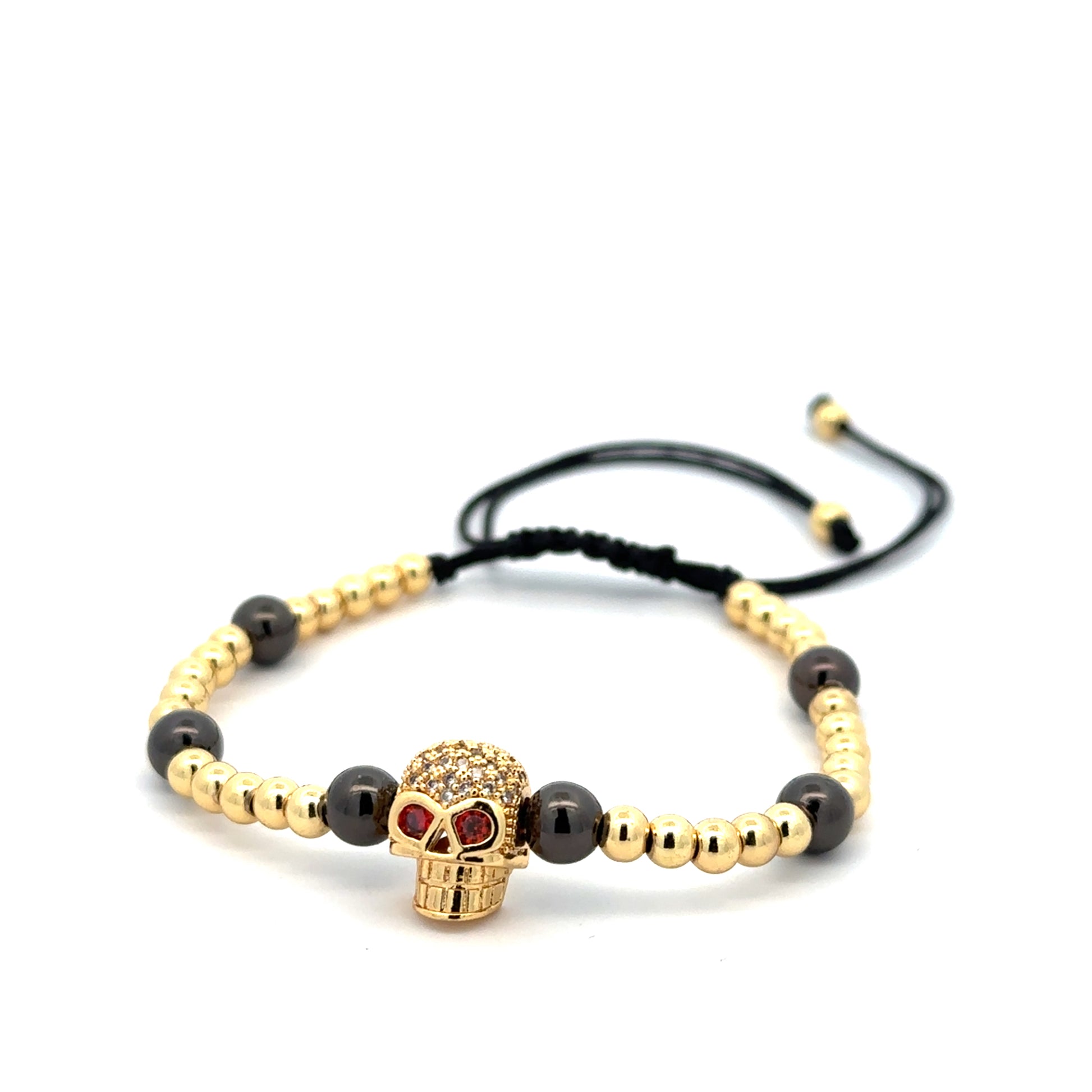 Brătară Wolf Spirit , placată cu aur 18 k