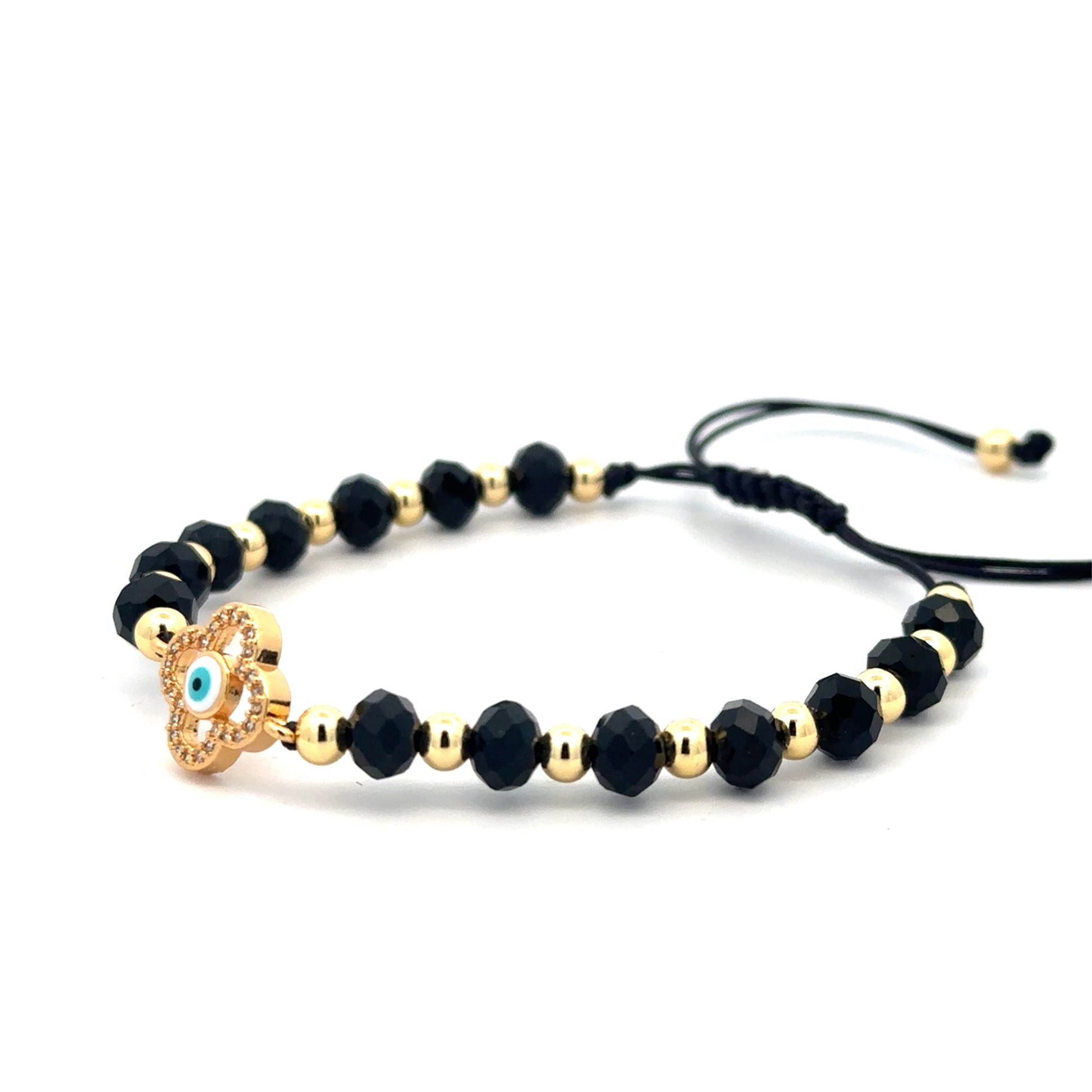 Brătară Golden Eye Glow, placată cu aur 18 k
