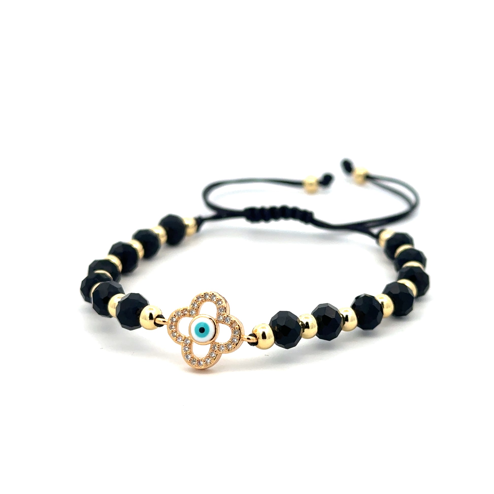 Brătară Golden Eye Glow, placată cu aur 18 k