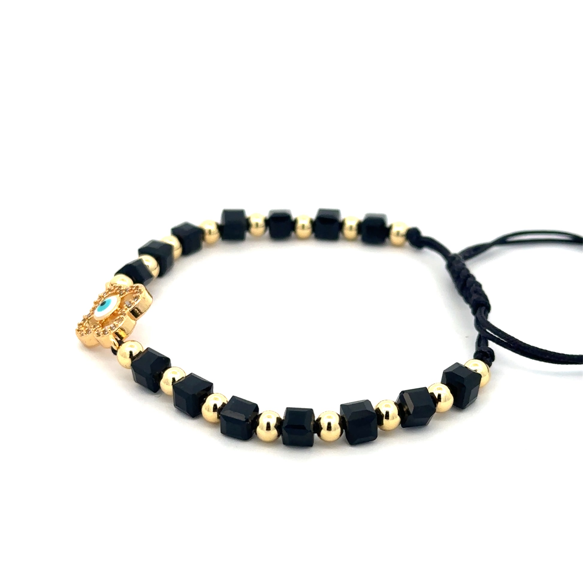 Brătară Velvet Night,, placată cu aur 18 k