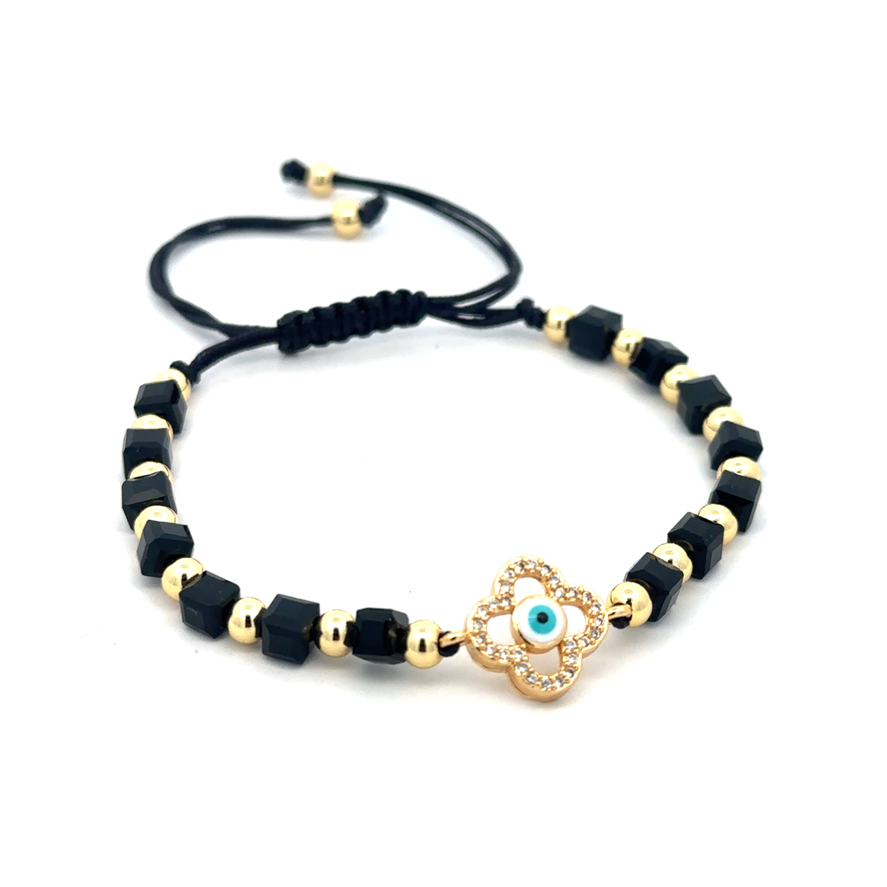 Brătară Velvet Night,, placată cu aur 18 k