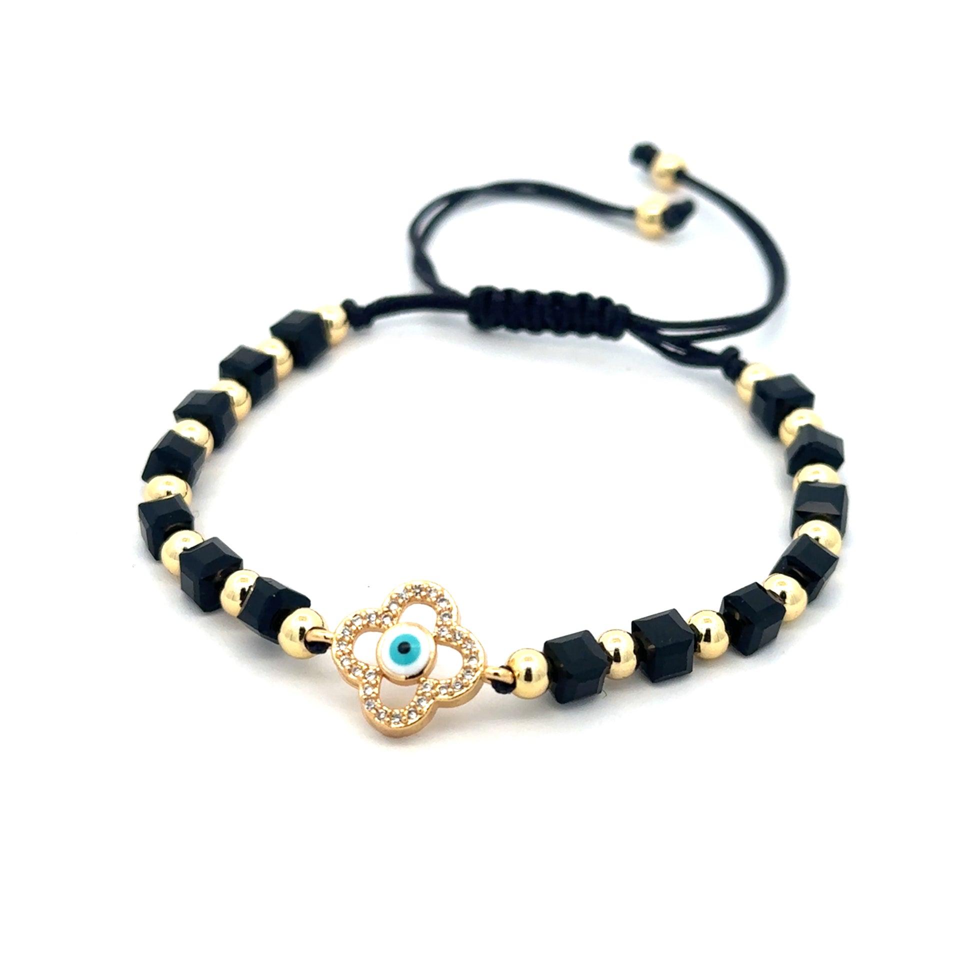 Brătară Velvet Night,, placată cu aur 18 k
