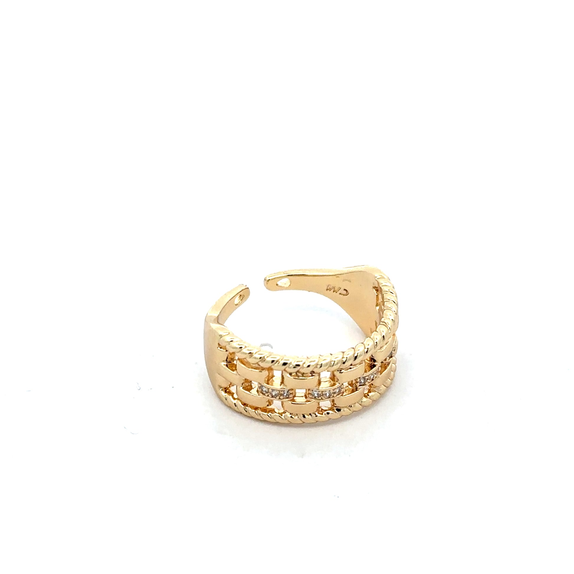 Inel Elegance Gold, placat cu aur 18 k