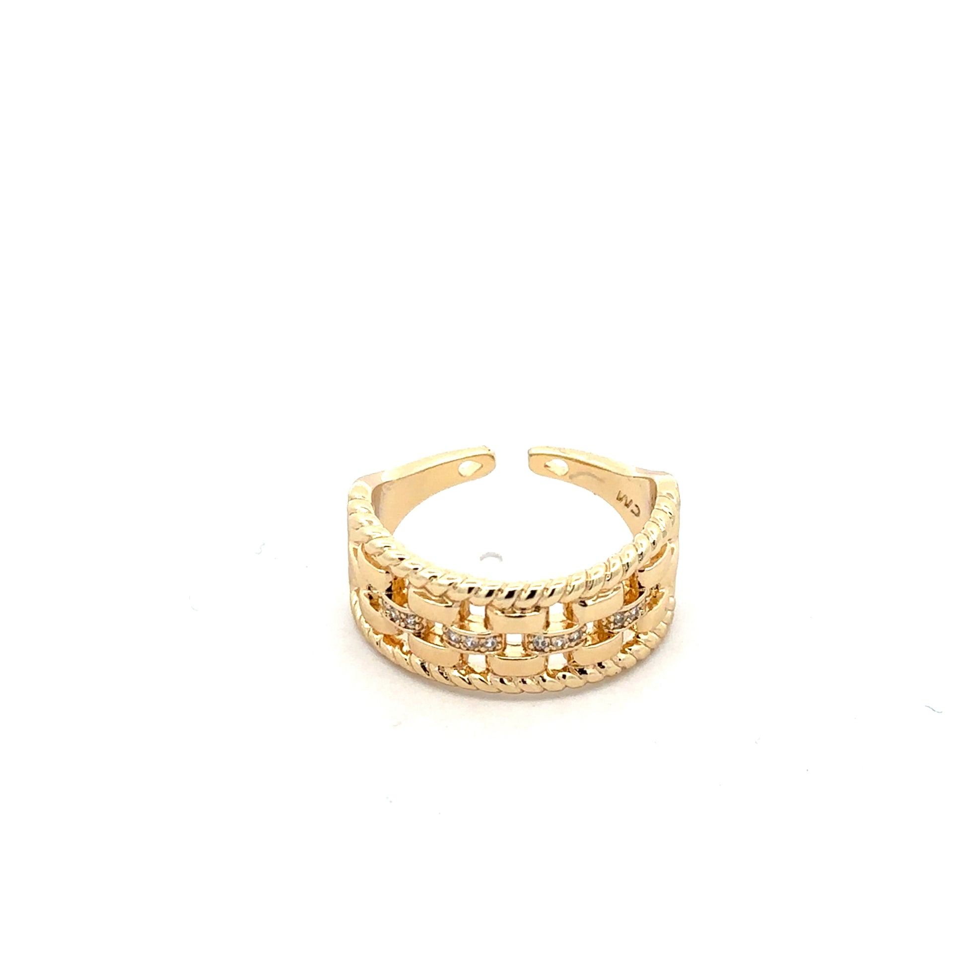 Inel Elegance Gold, placat cu aur 18 k