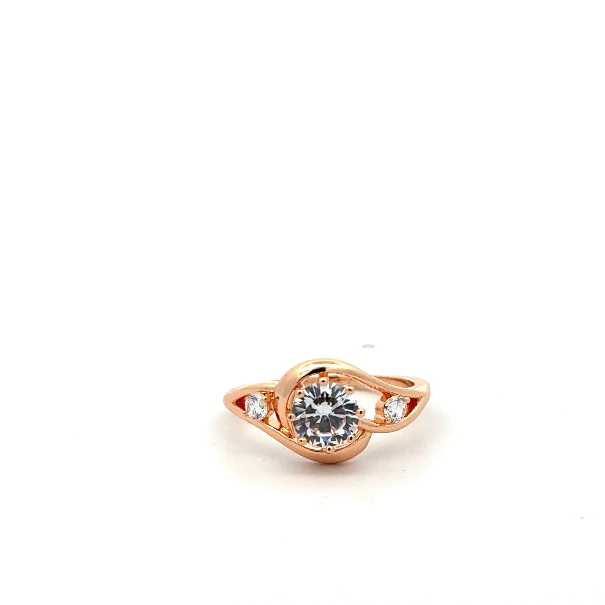 Inel Lux Charm, placat cu aur 18 k