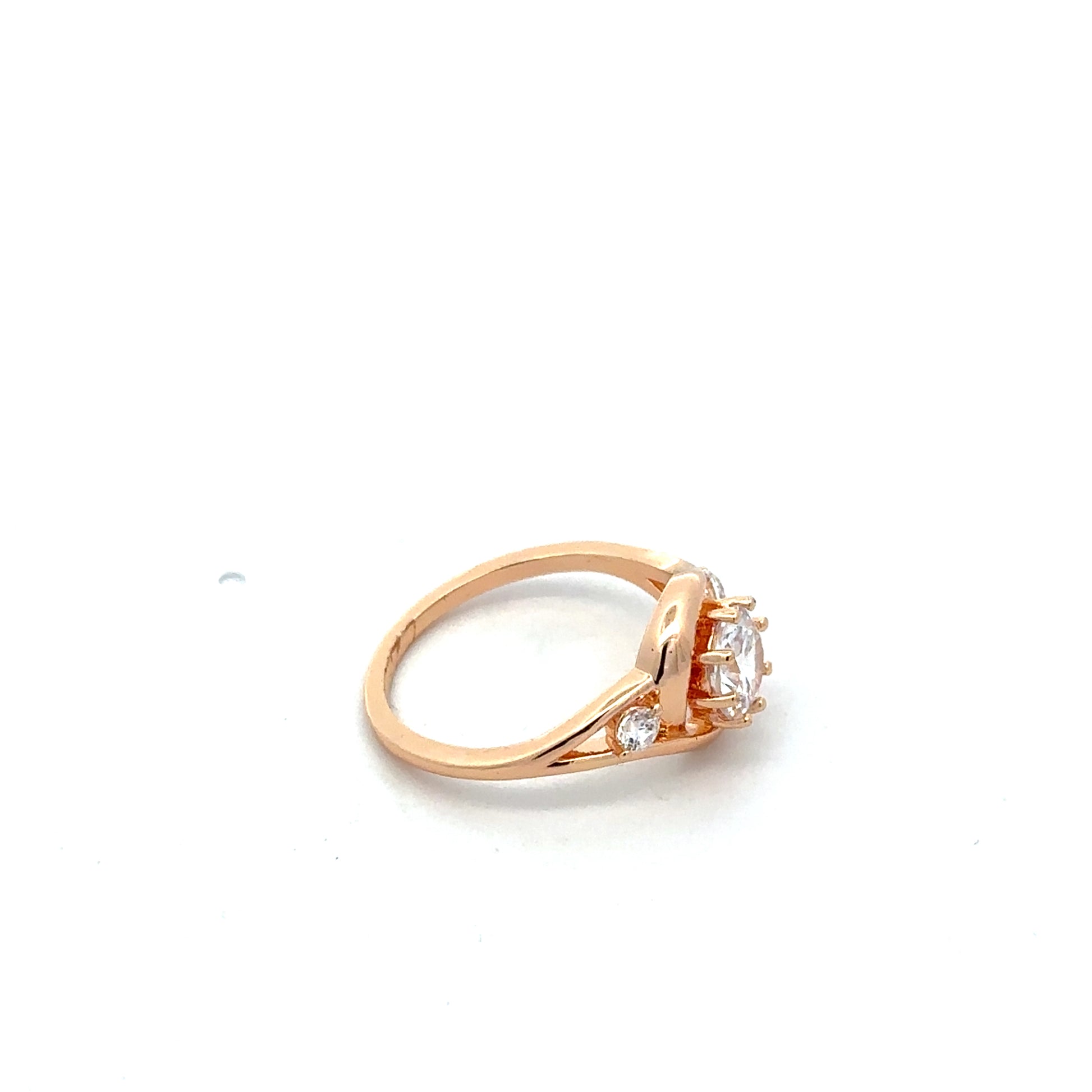 Inel Lux Charm, placat cu aur 18 k